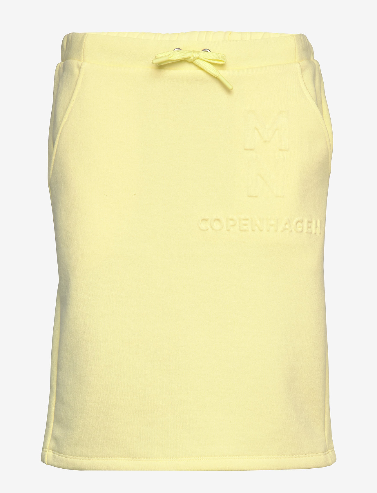 Mads Nørgaard - Eco Bold Sweat Sweatina Embo - soft yellow - 0