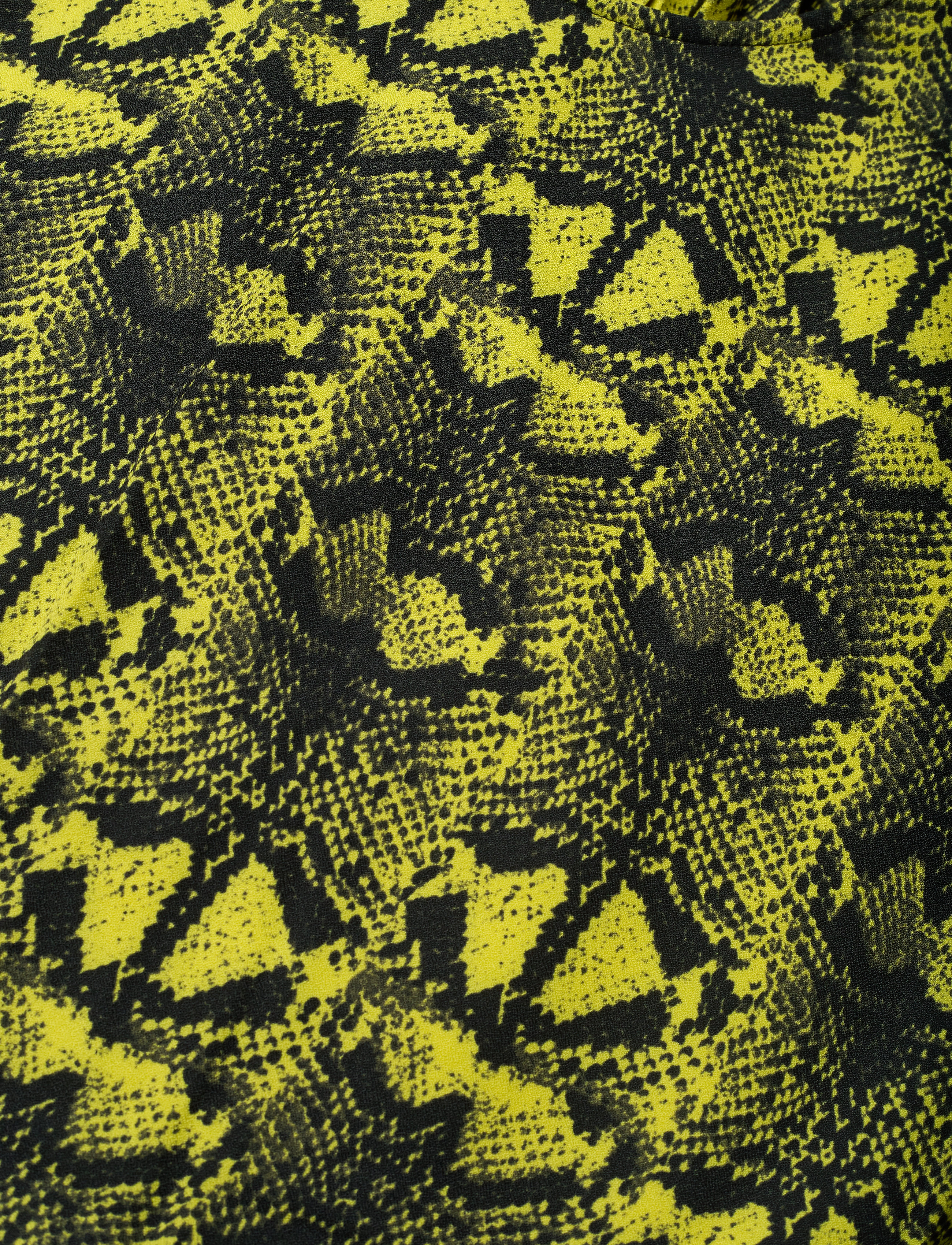 Mads Nørgaard - Snake Plisse Dacona - midi kjoler - cool yellow - 2