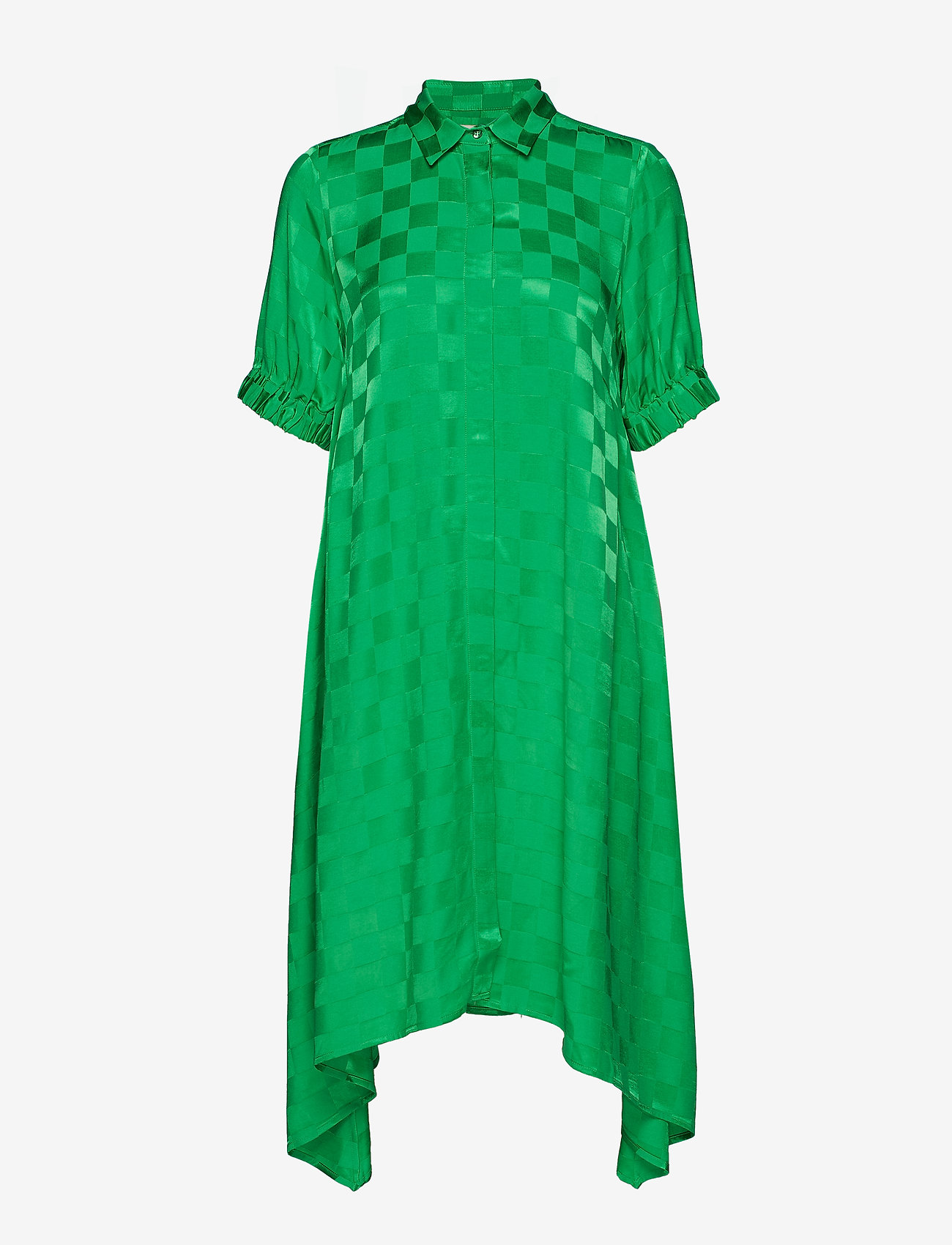 Check Viscose Dancella - GREEN/GREEN