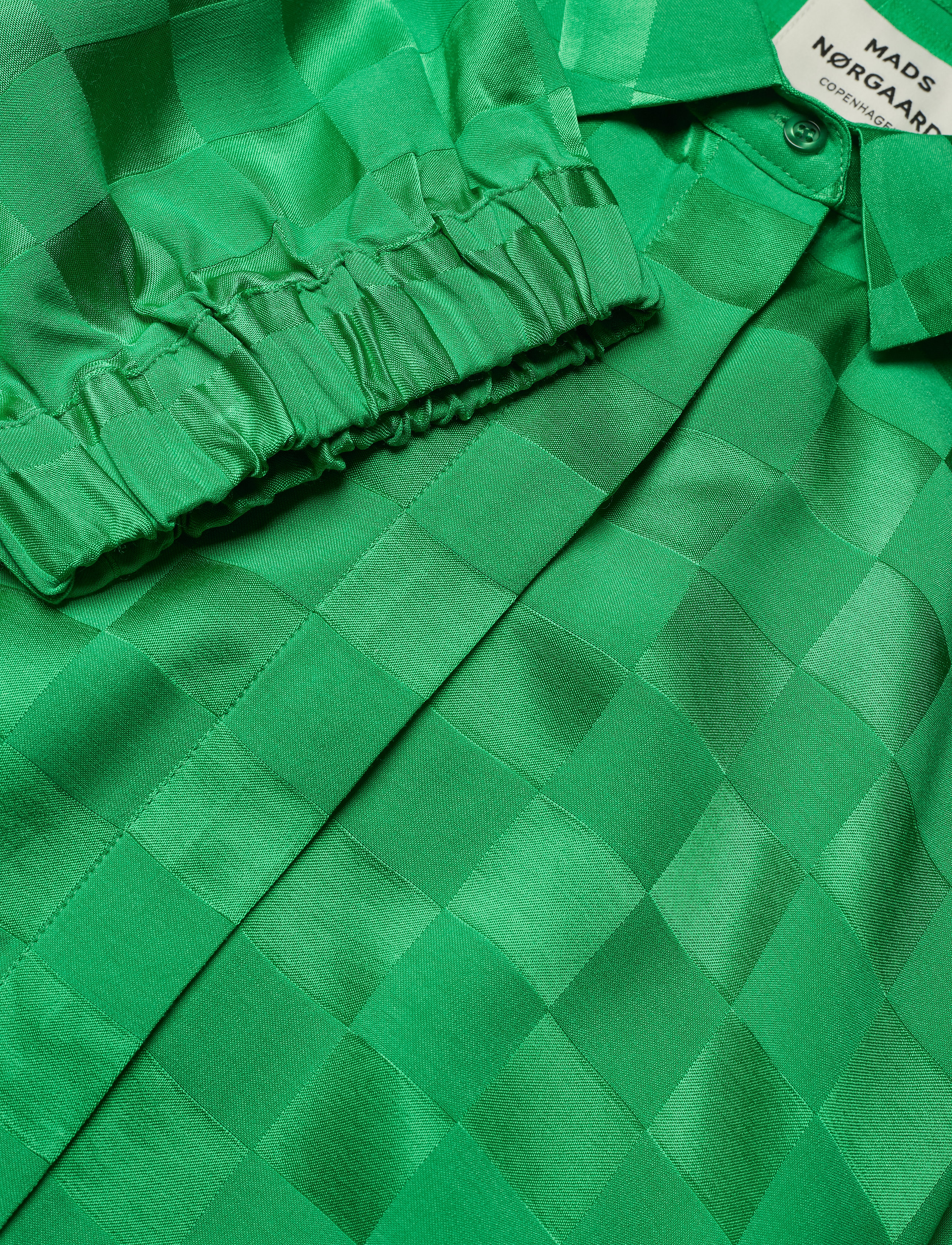 Mads Nørgaard - Check Viscose Dancella - green/green - 2