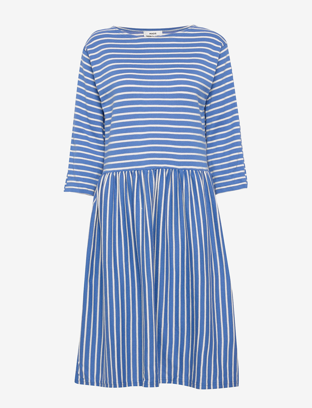 Mads Nørgaard - Bretagne Organic Dualla - blue/ecru - 0