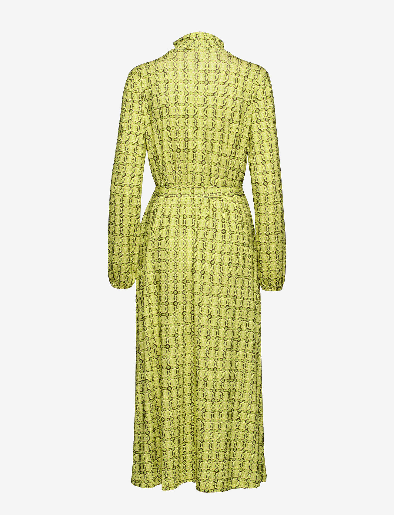 Mads Nørgaard - Printed Stretch Dinne - bright lime - 1