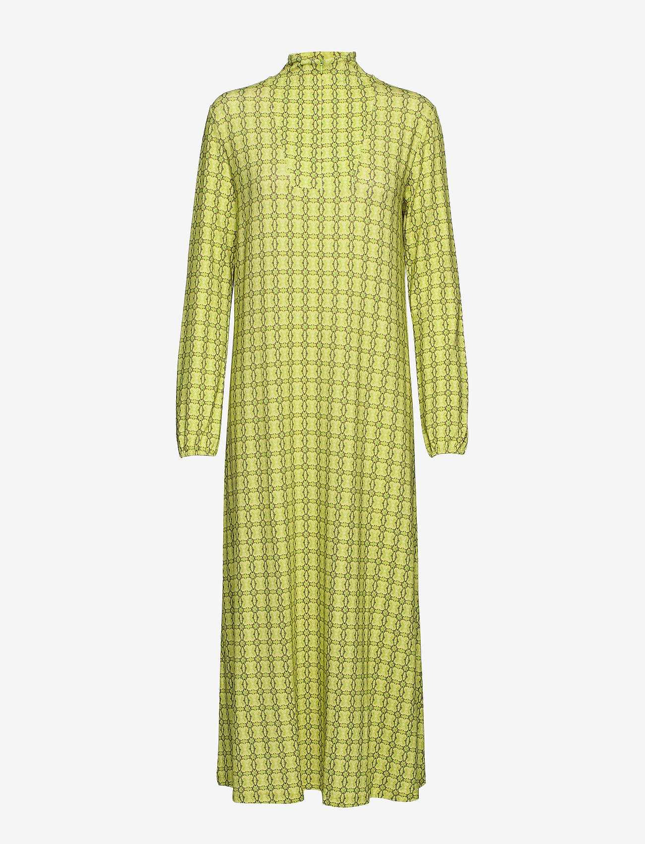 Mads Nørgaard - Printed Stretch Dinne - bright lime - 3