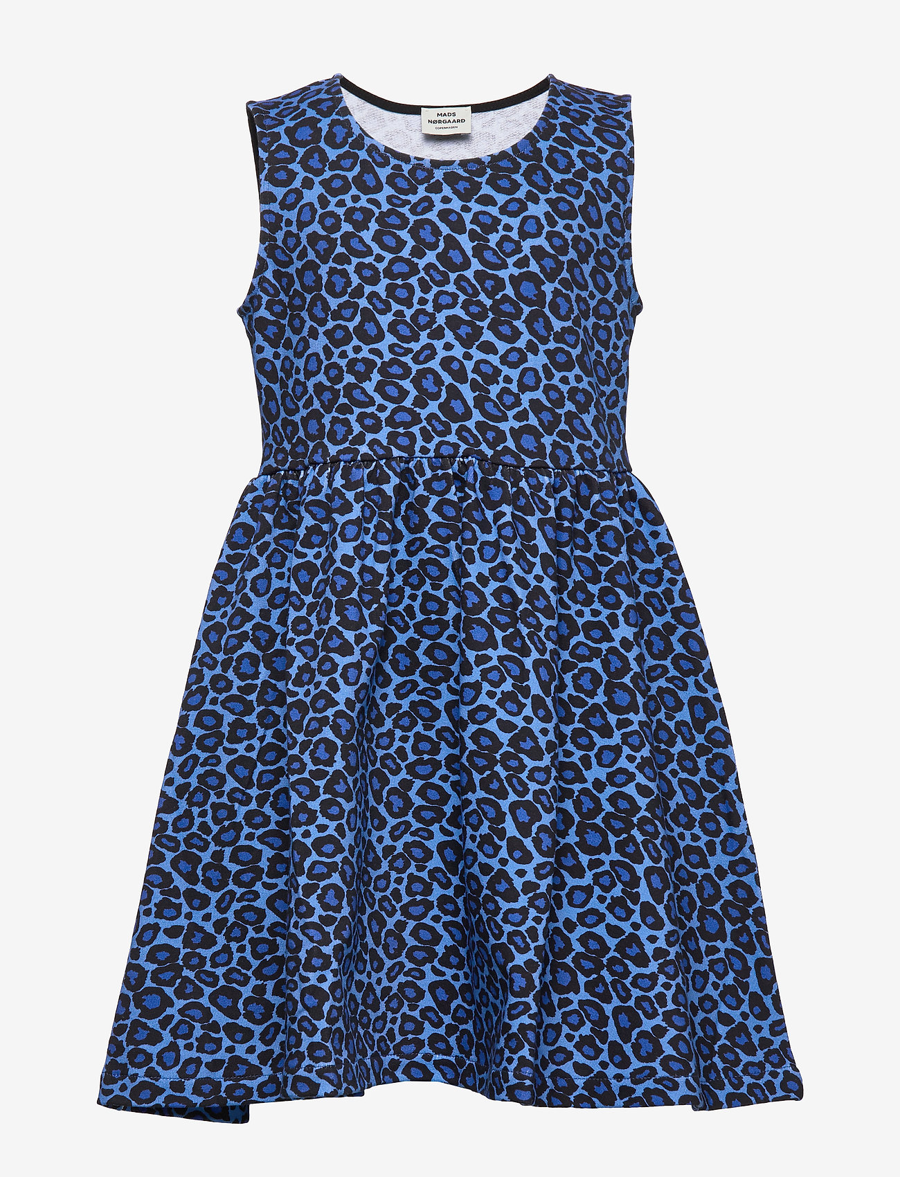 Mads Nørgaard - Printed Organic Olivia - blue leo - 0