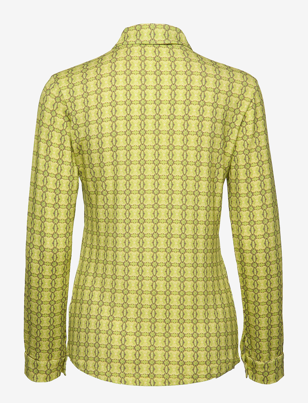 Mads Nørgaard - Printed Stretch Soleima - bright lime - 1