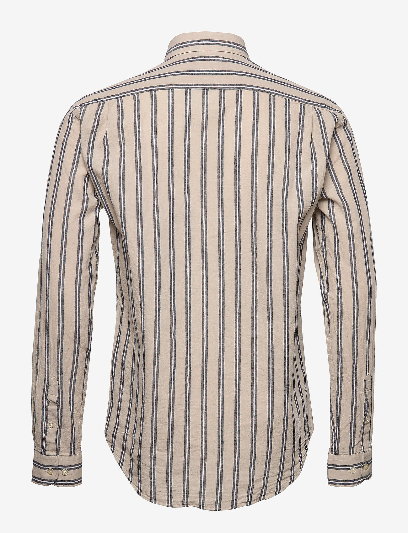 Mads Nørgaard - Stripe Linen Sawsett - humus stripe - 1