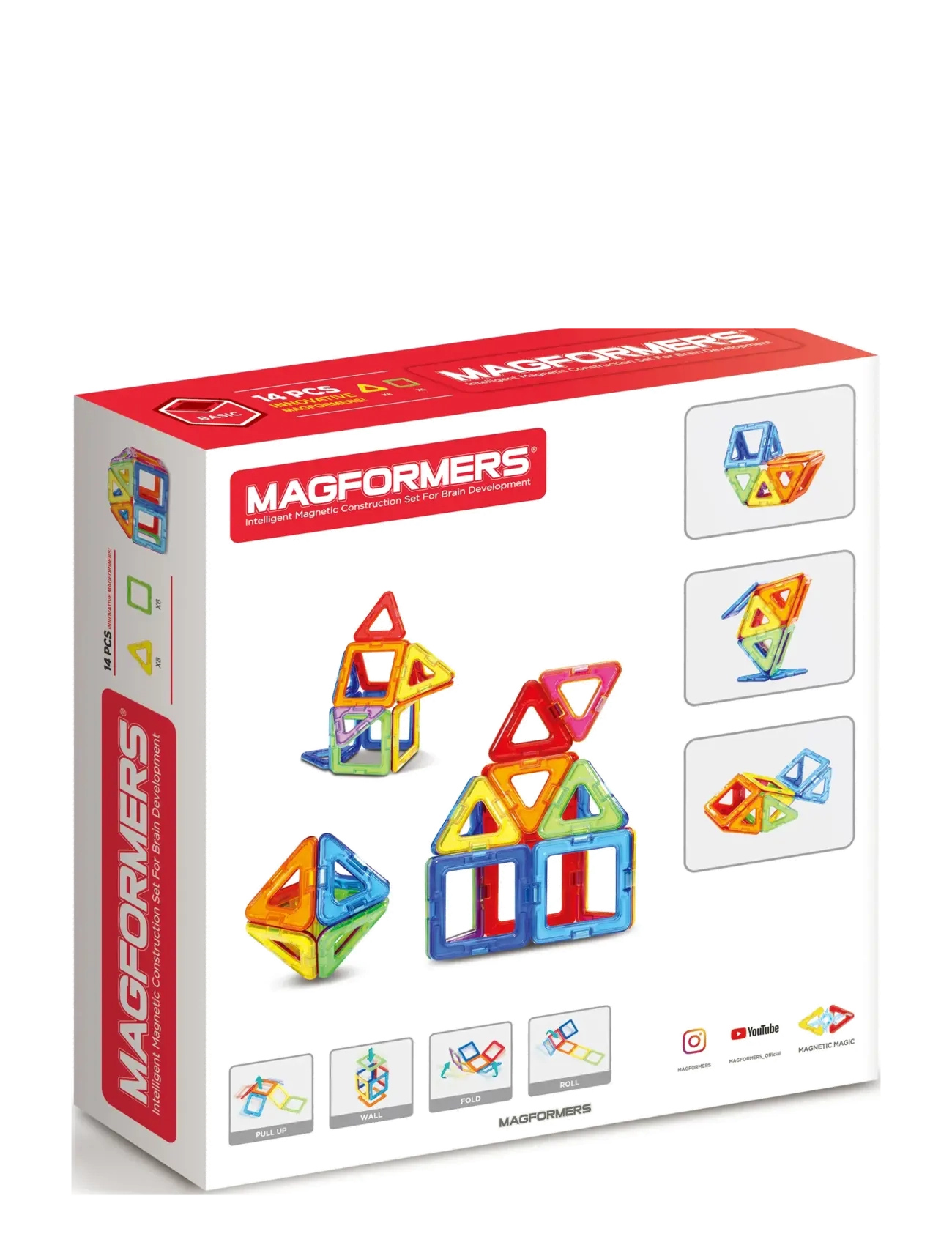 Magformers - Magformers-14 - kubbasett - multi - 1