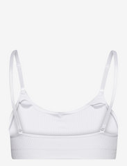 Magic Bodyfashion - Ribbed Comfort Bra Spaghetti - tank top bras - white - 1
