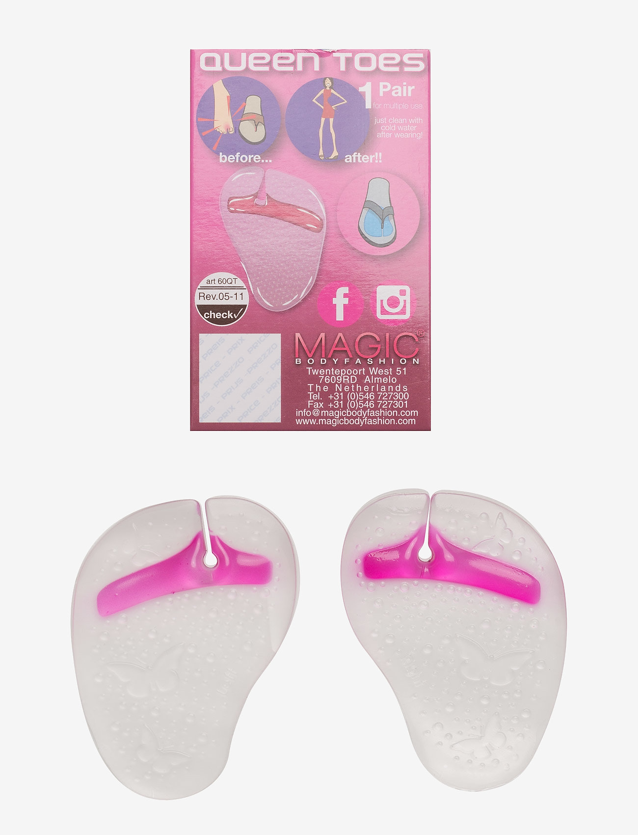 Magic Bodyfashion - Queen Toes - lowest prices - clear - 1