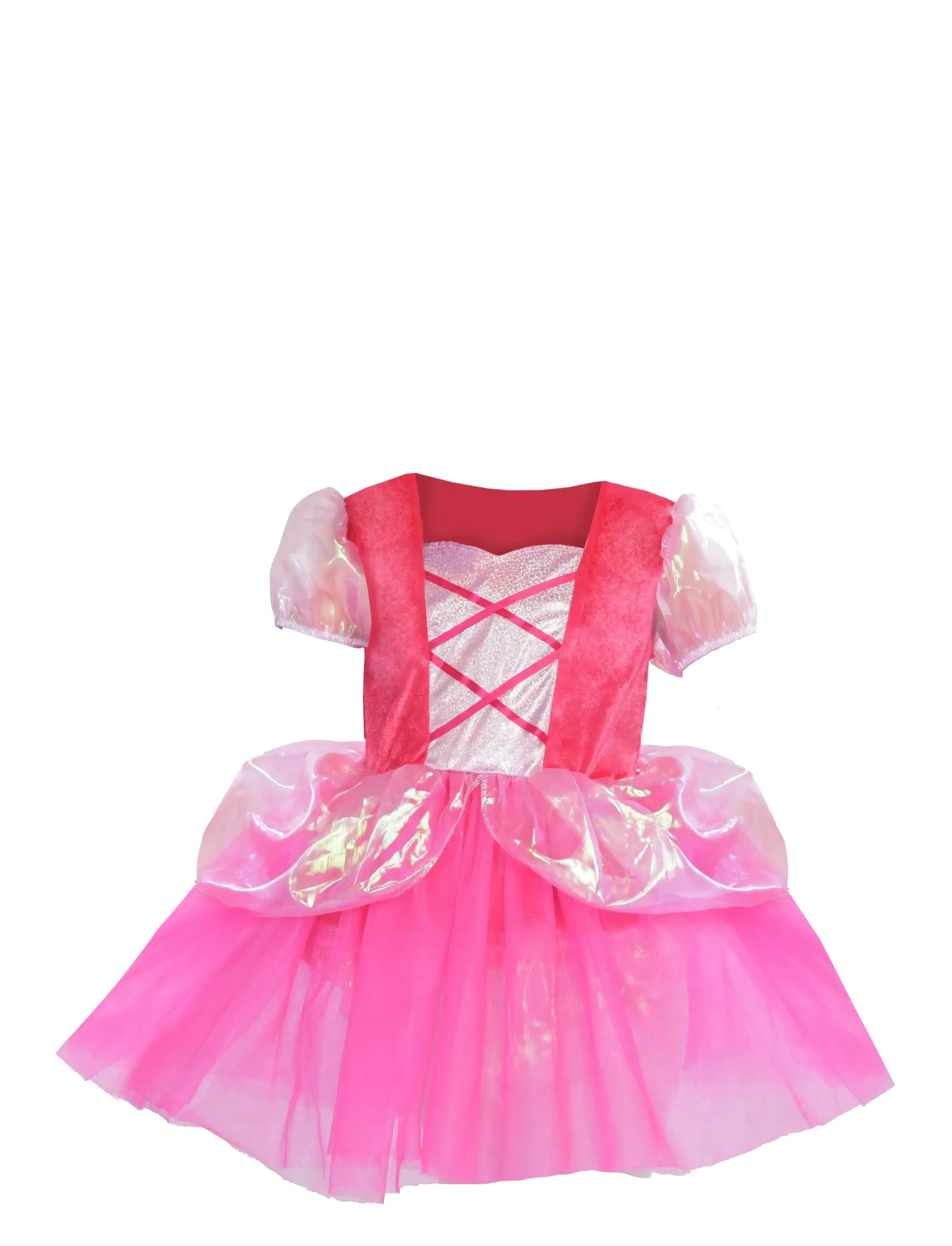 Magic Flip Pink Princess 110 - 116 cm, 110/116, Pink, Kostumer Og Tilbehør > Karakterkostumer, Børn