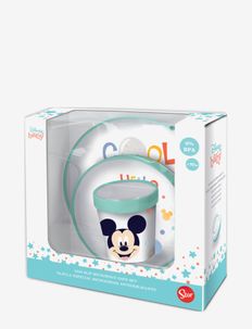 Disney Baby 3 pcs set bicolor non slip in gift box, Mickey, Mikimauss