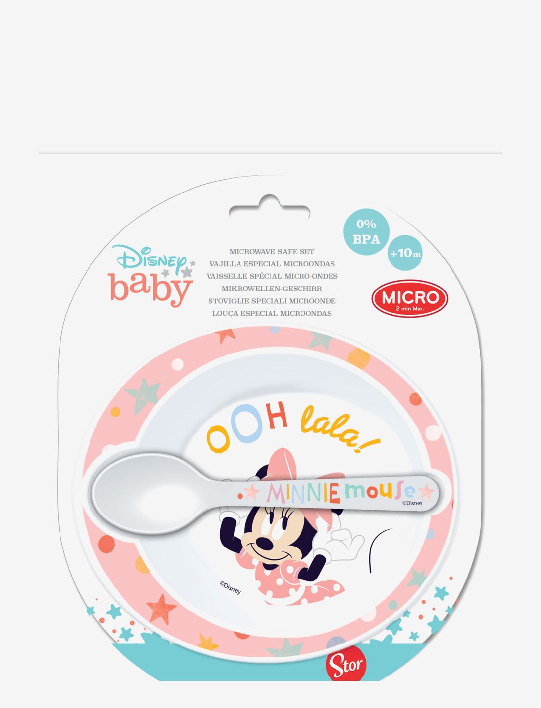 Minnie Mouse Disney Baby 2 Pcs Gift Set Minnie Dinner sets Boozt