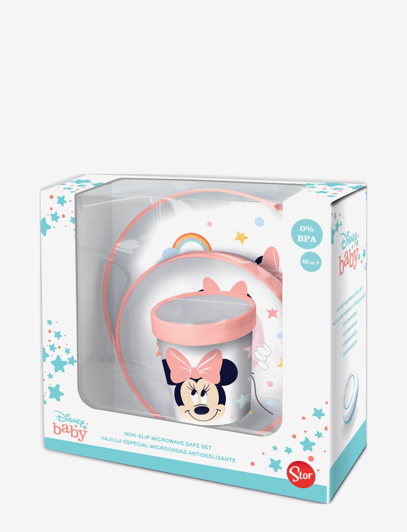 Magic Store - Disney Baby 3 pcs set bicolor non slip in gift box Minnie - multi coloured - 0