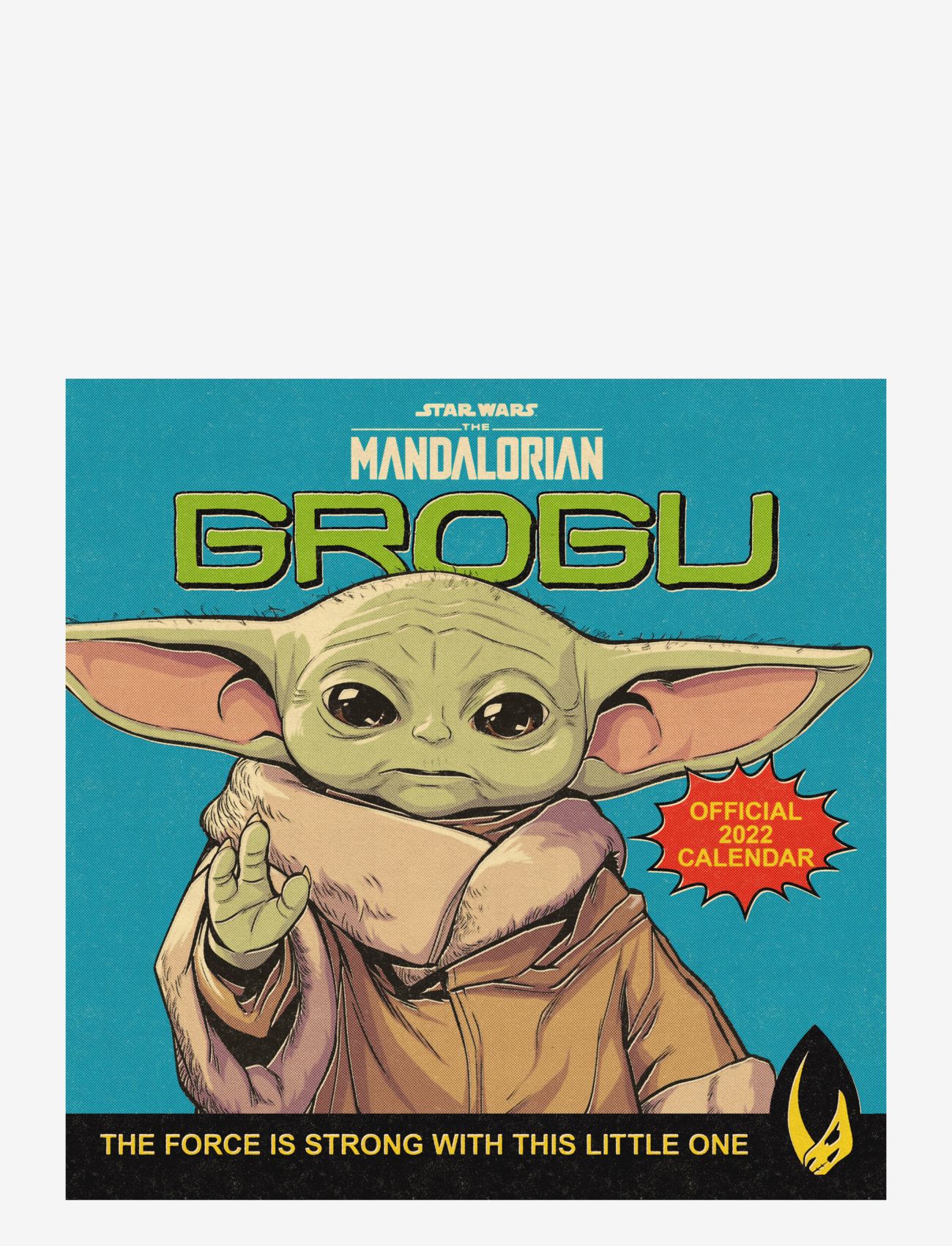 MAGIC STORE Star Wars - Baby Yoda 2022 Square Kalender Patterned - One Size - Kinder
