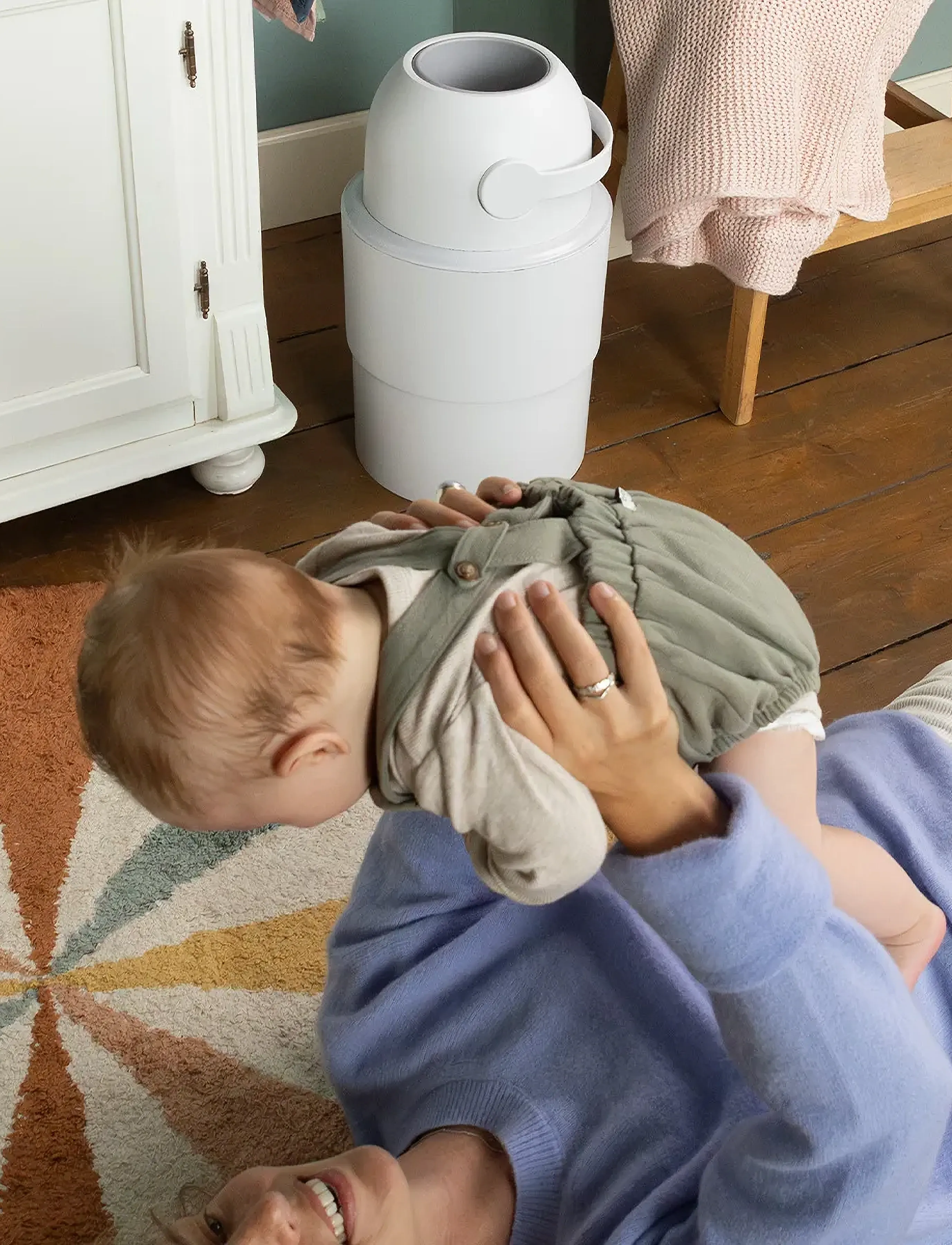 Magic Heka M, 16 LITER, White, Care & Hygiene > Nappy Bins (diaper Bins), Børn