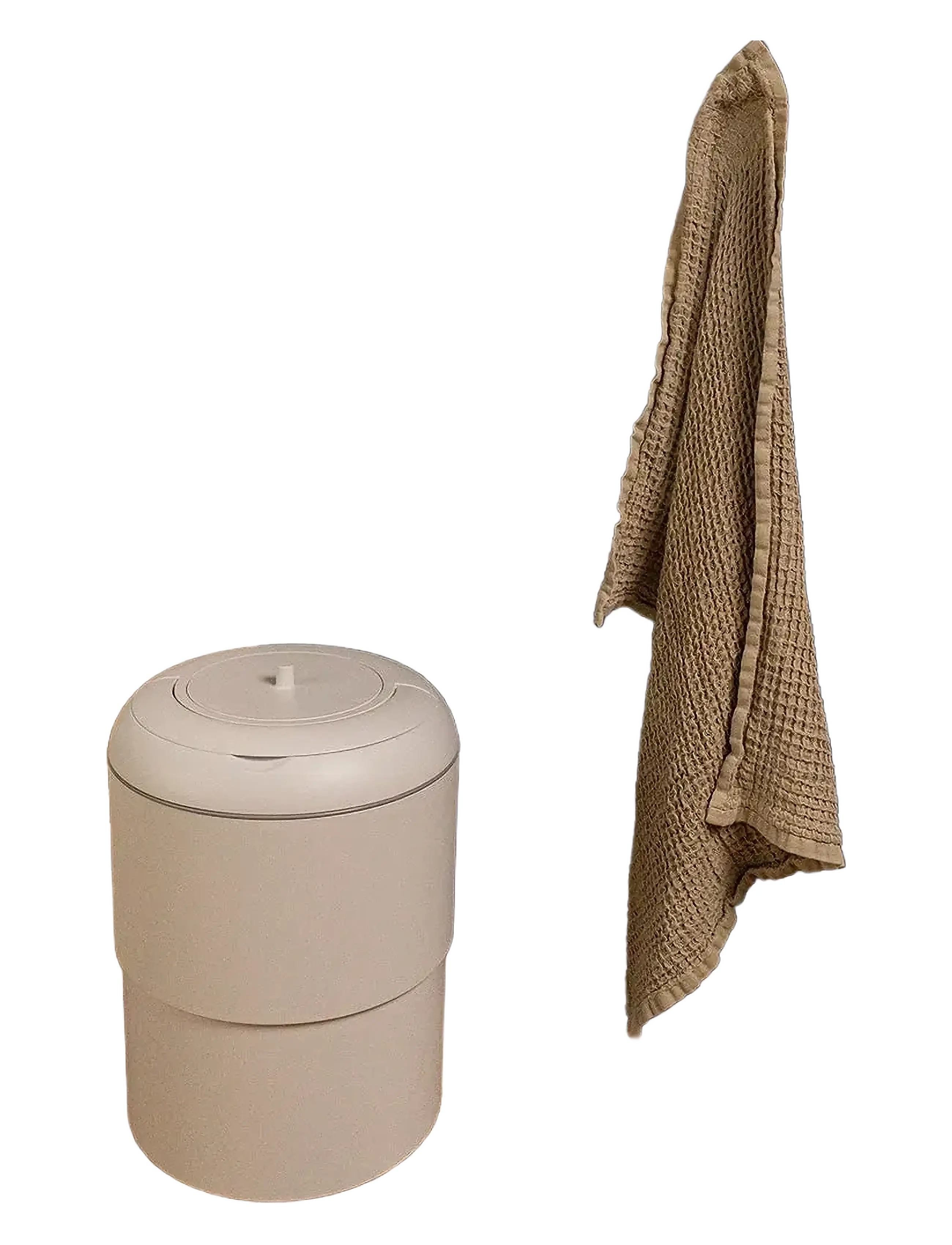 Magic - Heka Toilet Lid - blöjhinkar - beige - 1