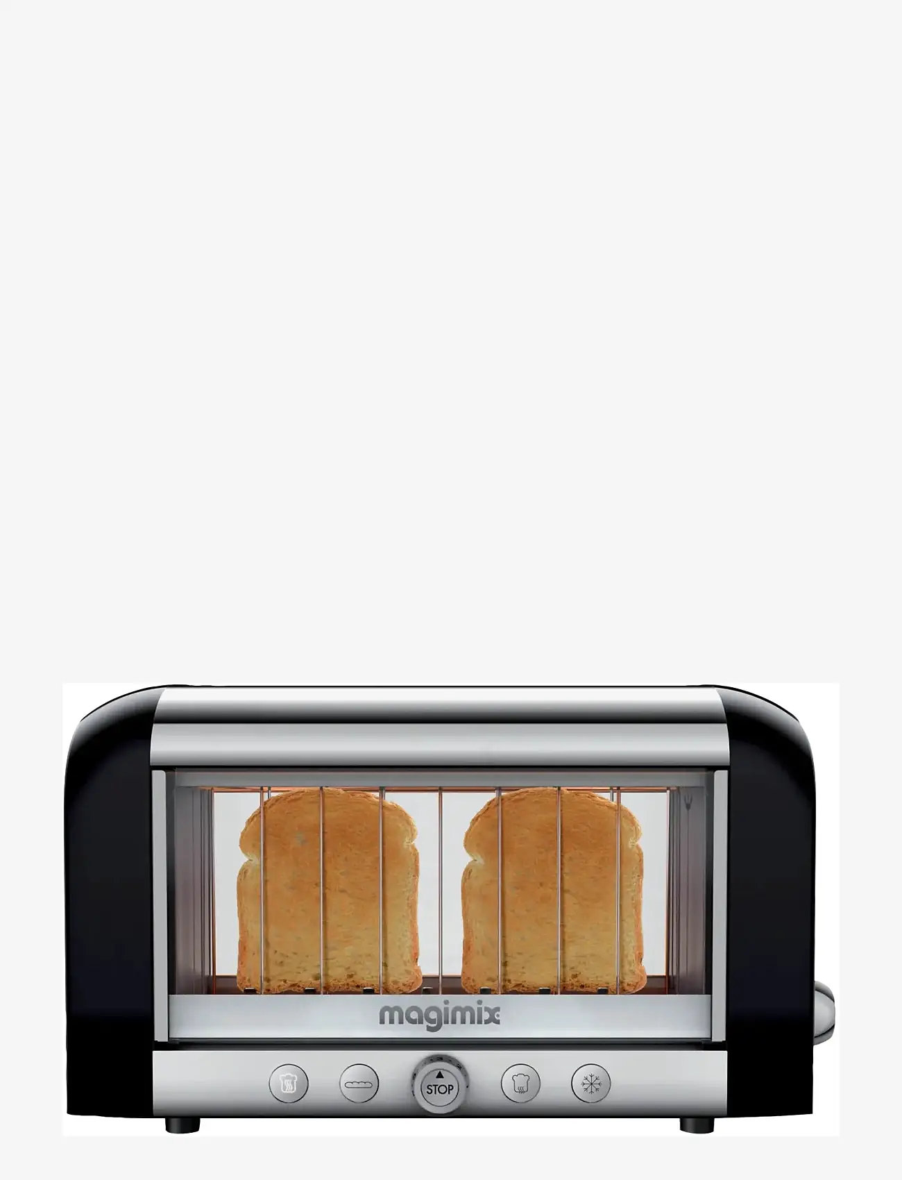 Magimix - Brødrister 2-skiver Vision - brødrister - svart - 1