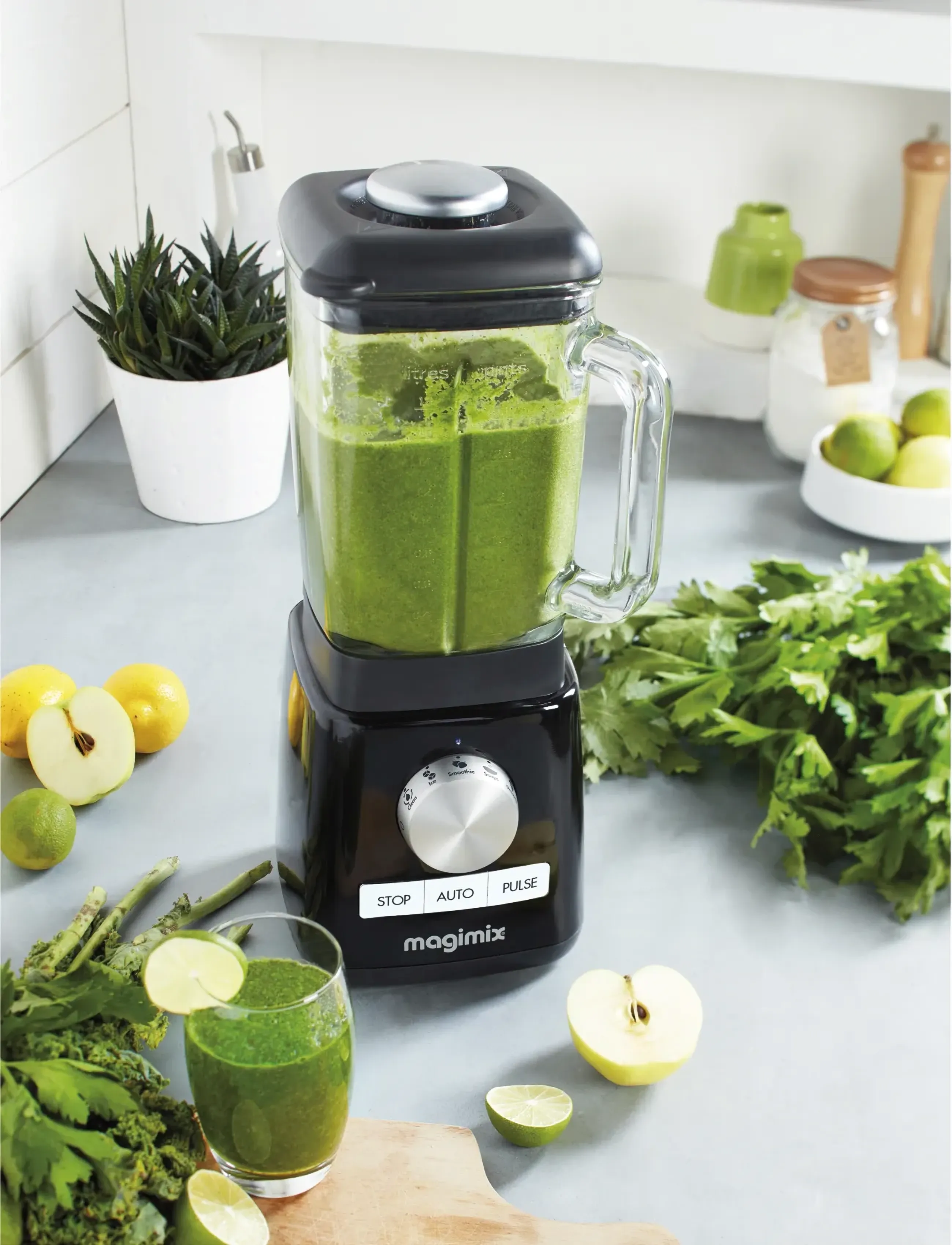 Magimix Blender Power 4 1300 Watt, 1.8LITER 1300W x 18, Black, Køkkenmaskiner > Mixere Og Blendere, Unisex