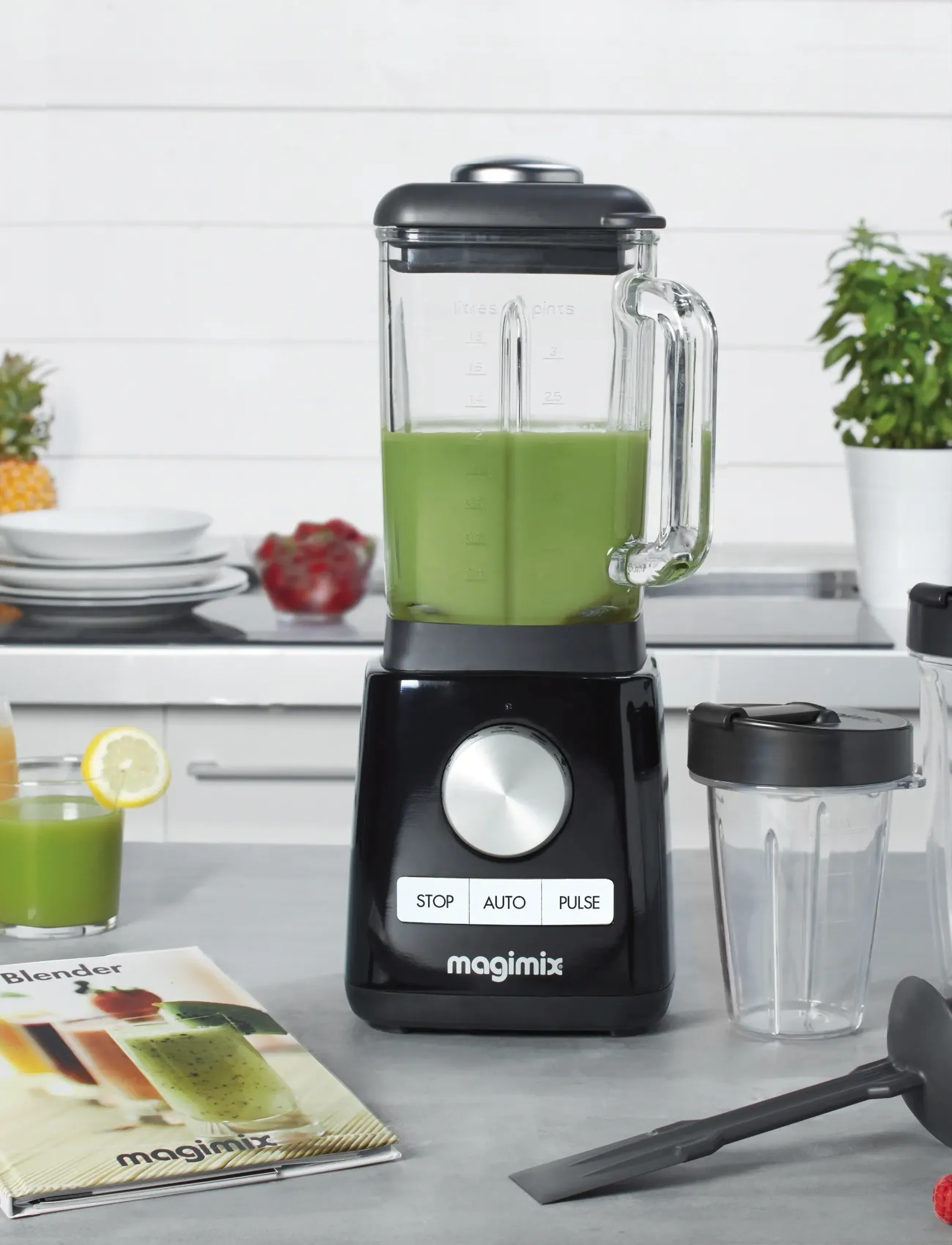 Magimix - Blender Power 4 1300 watt - mikserid ja blenderid - svart - 2