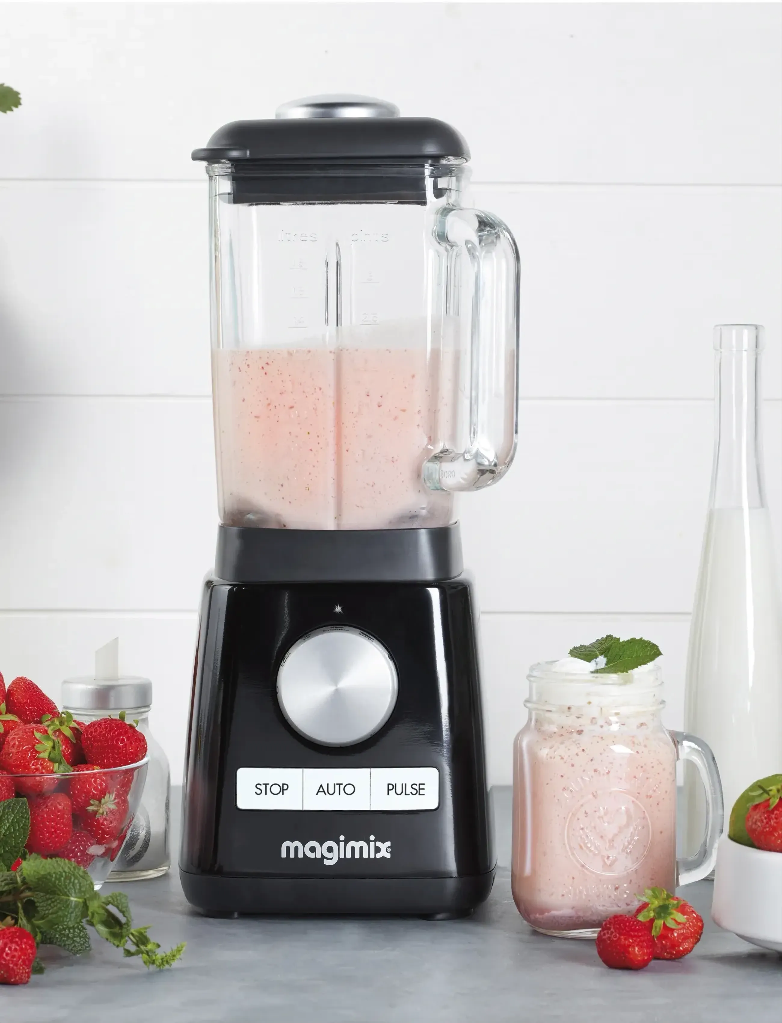 Magimix - Blender Power 4 1300 watt - mikserid ja blenderid - svart - 3