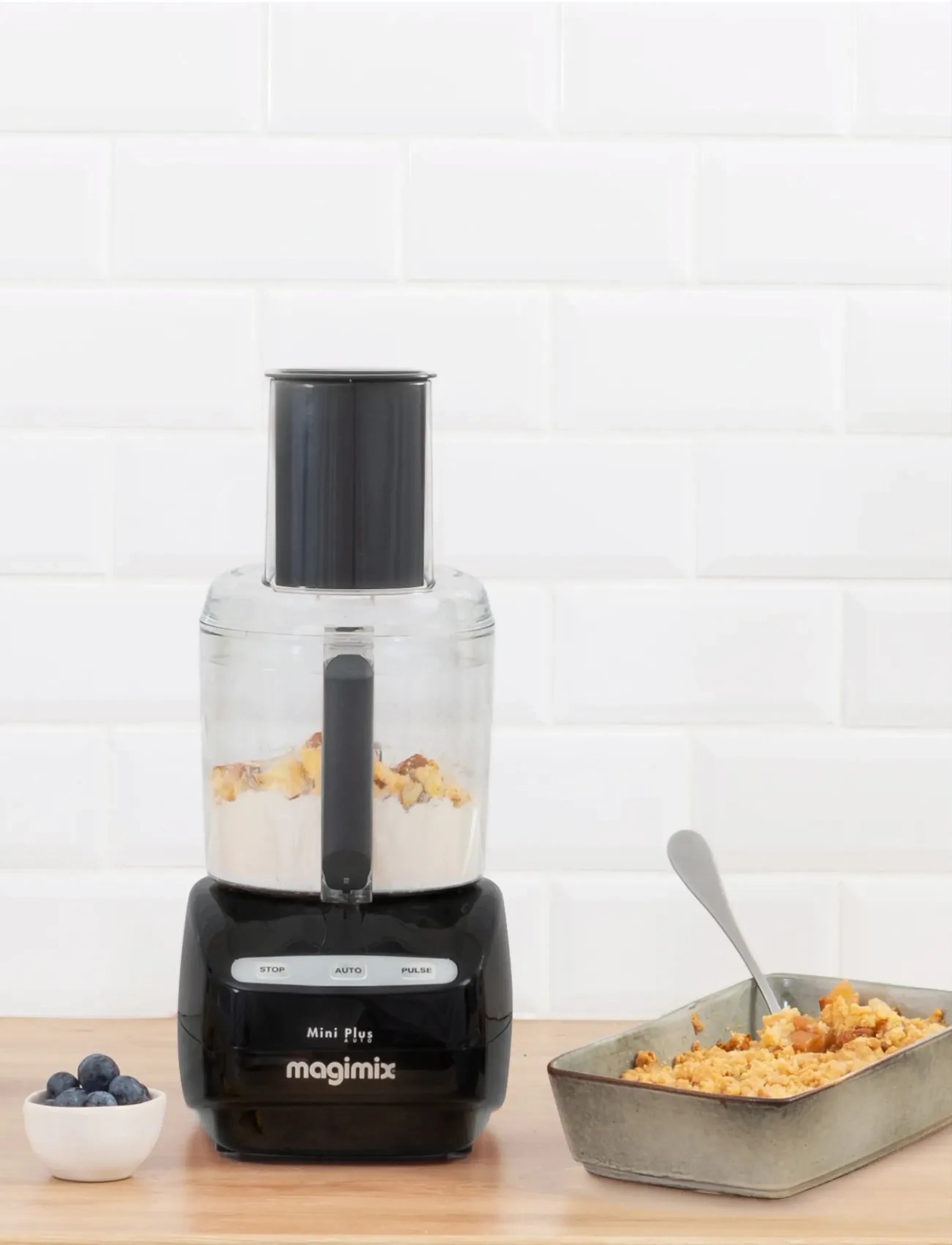 Magimix Foodprocessor Mini Plus Auto 400 Watt, W x 22.5, Kitchen Appliances, Schwarz - Food Processors, Homeware