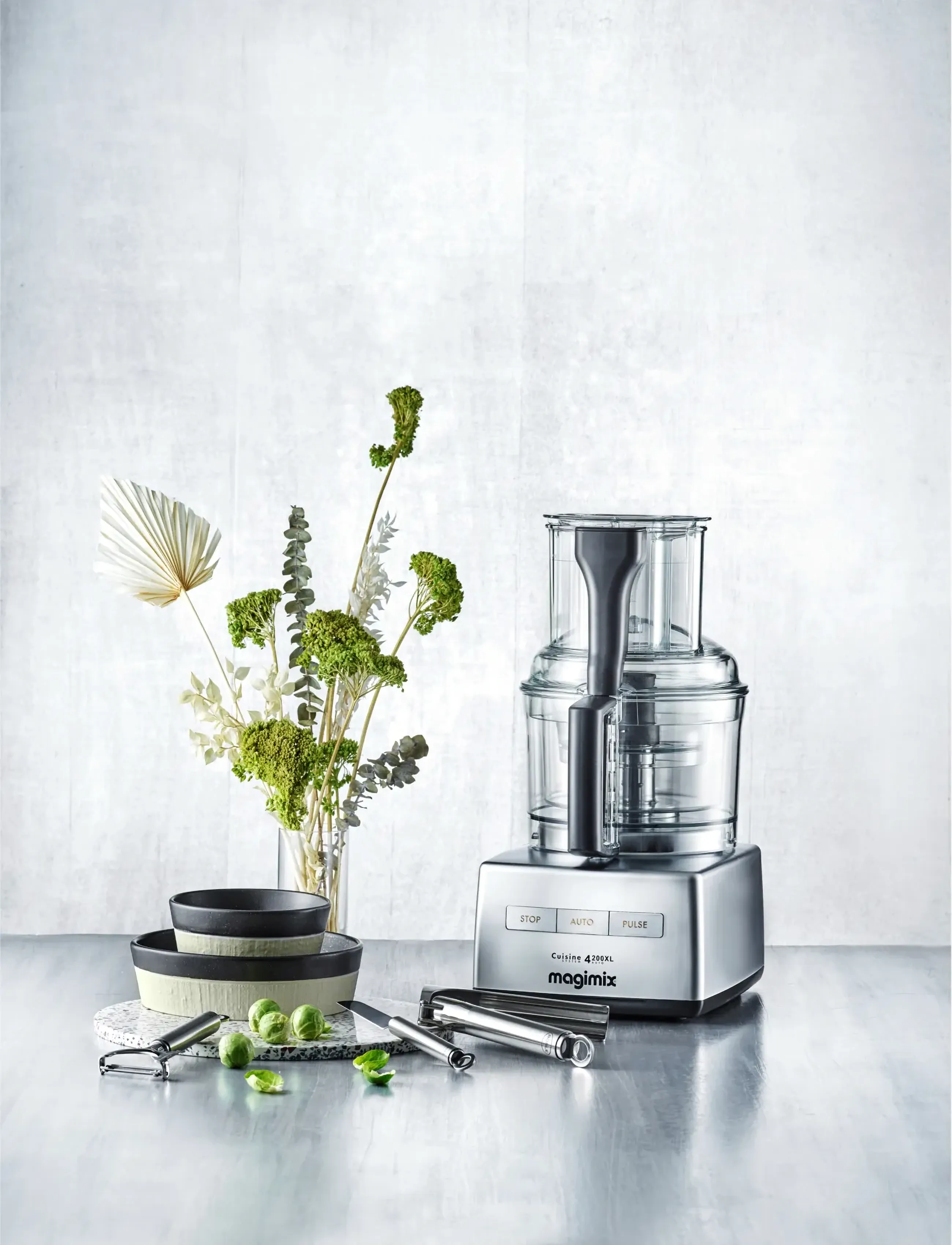 Magimix Food processor CS 4200 XL 950 watt - Naistele - METALL / silver