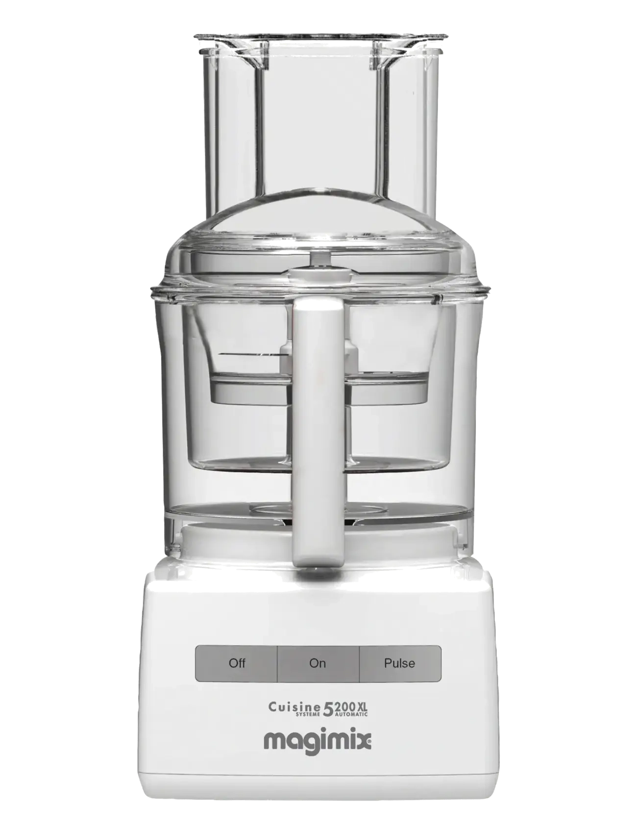 Magimix Foodprocessor Premium Cs 5200 Xl 1100 Watt Hvid, Foodprocessor, Hvid, Str: 1100 W x 25