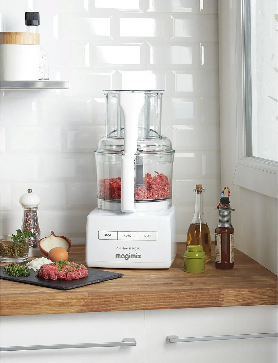 Magimix - Food processor Premium CS 5200 XL 1100 watt White - mixer - vit - 3