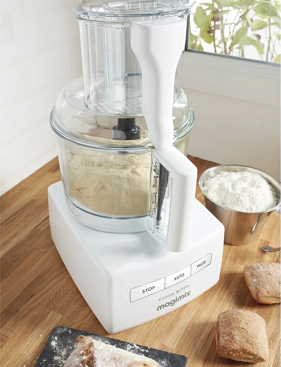 Magimix - Food processor Premium CS 5200 XL 1100 watt White - mixer - vit - 4