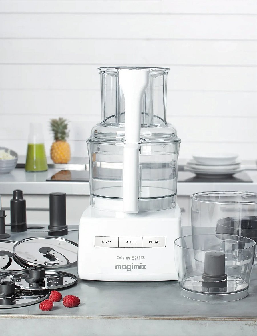 Magimix - Food processor Premium CS 5200 XL 1100 watt White - mixer - vit - 5
