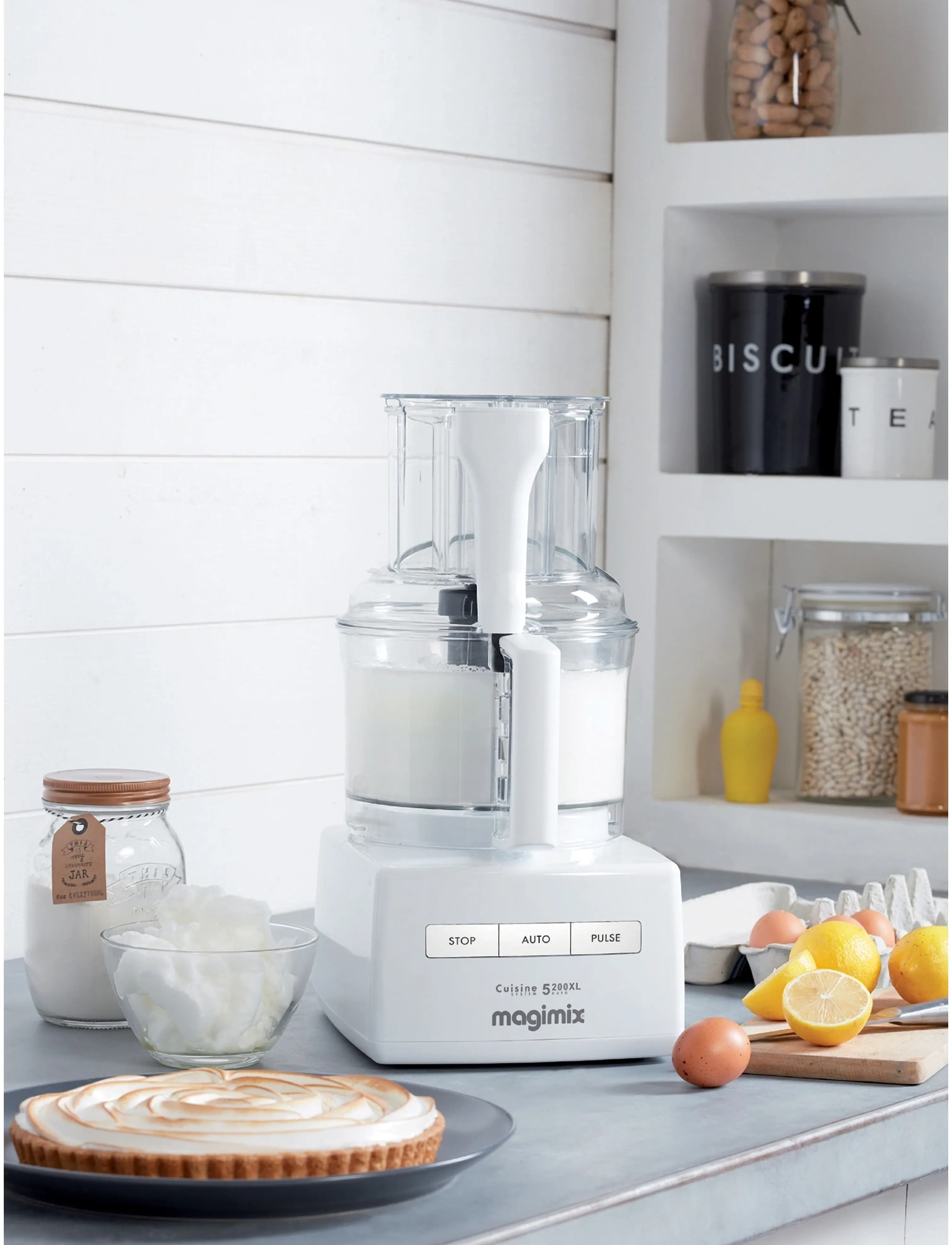 Magimix Food Processor Premium Cs 5200 Xl 1100 Watt White