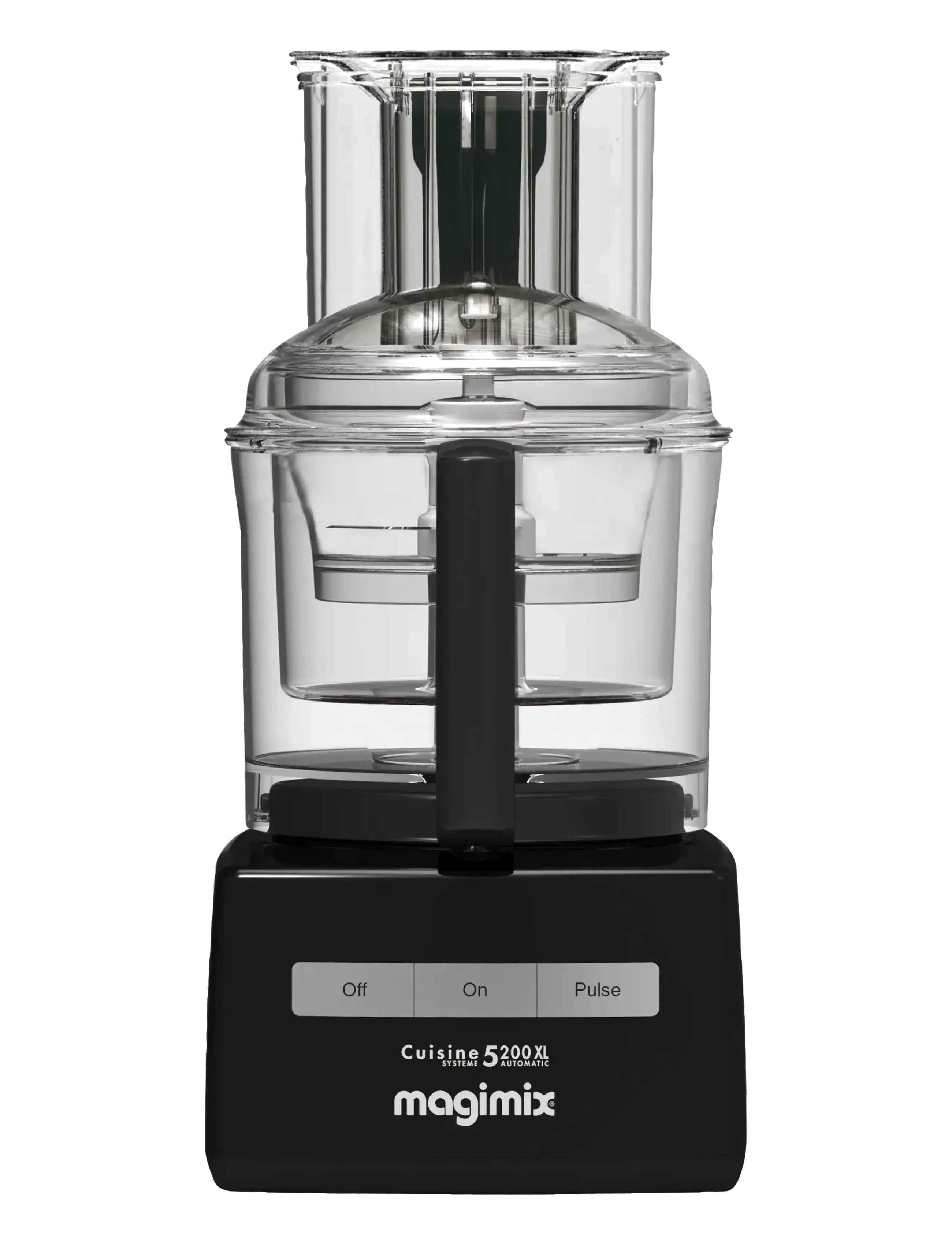 Magimix Foodprocessor Premium Cs 5200 Xl 1100 Watt Sort, Foodprocessor, Sort, Str: 3.7 L x 25
