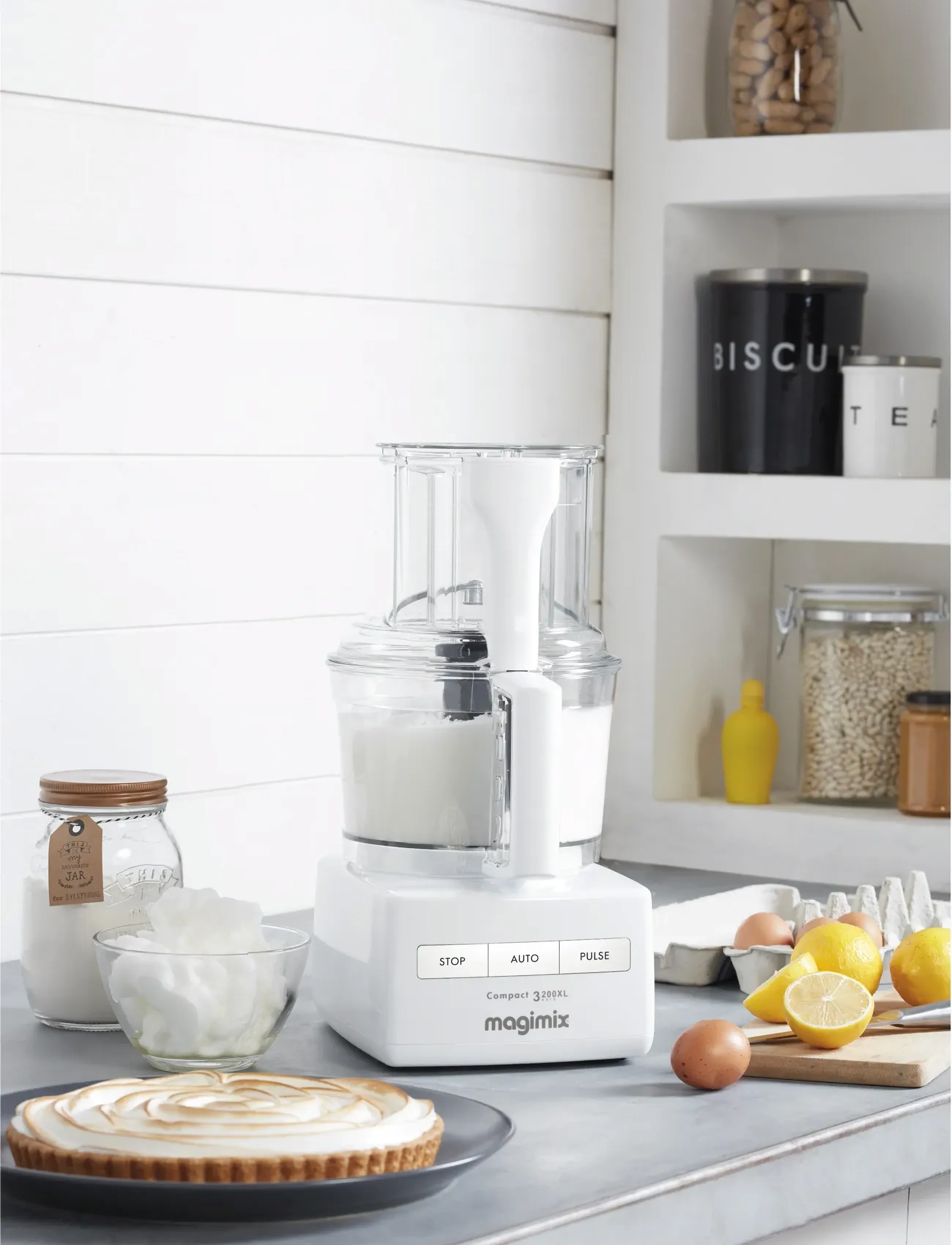 Magimix Food processor CS 3200 XL 650 watt - Naistele - VIT / white