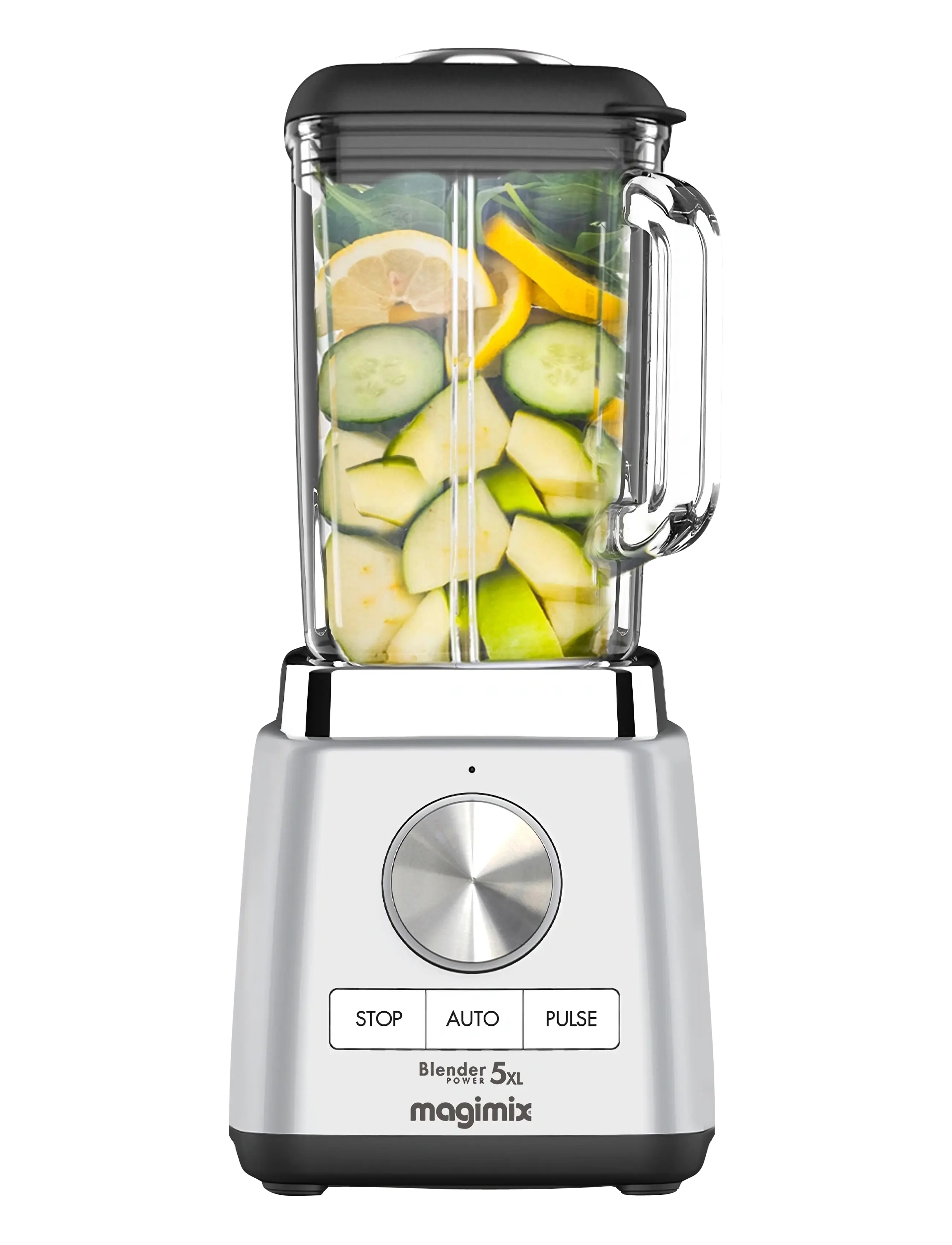 Magimix Blender Power 5 Xl 1500 Watt, Mixer og blender, Sølv, Str: 2 LITER x 18