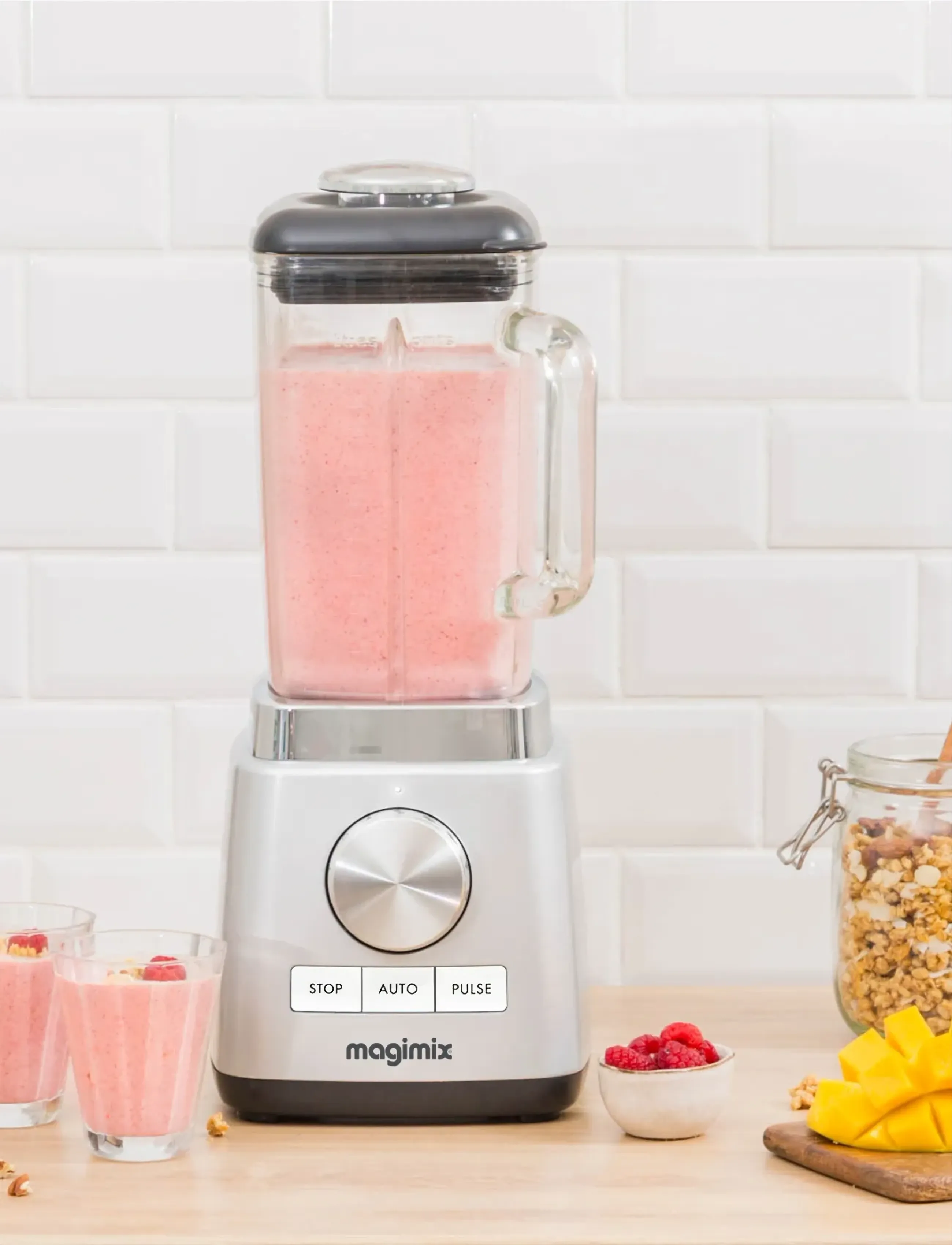 Magimix Blender Power 5 XL 1500 watt - Naistele - METALL / silver