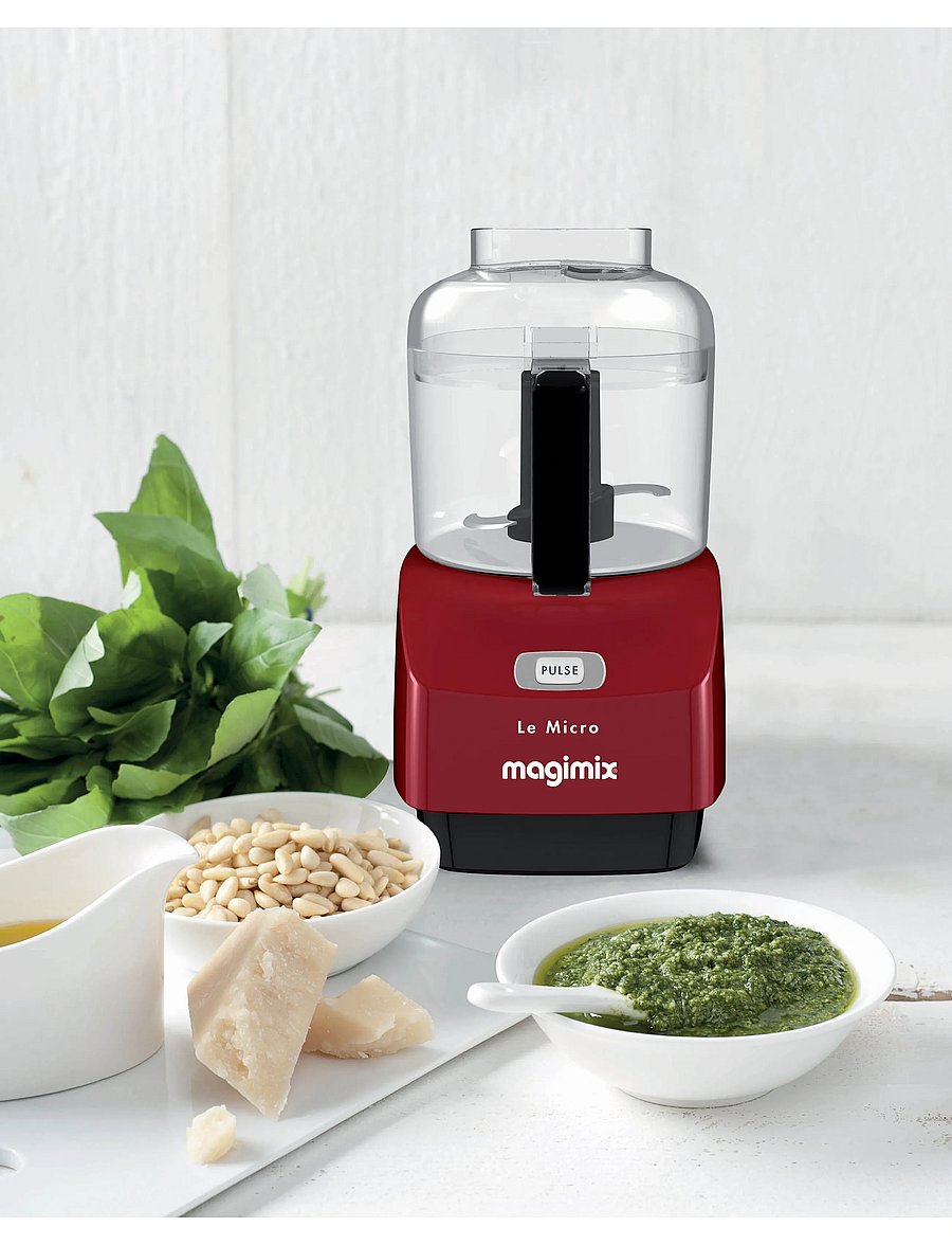 Magimix - Magimix Minihakker 290 watt - mikserid ja blenderid - rÖd - 0