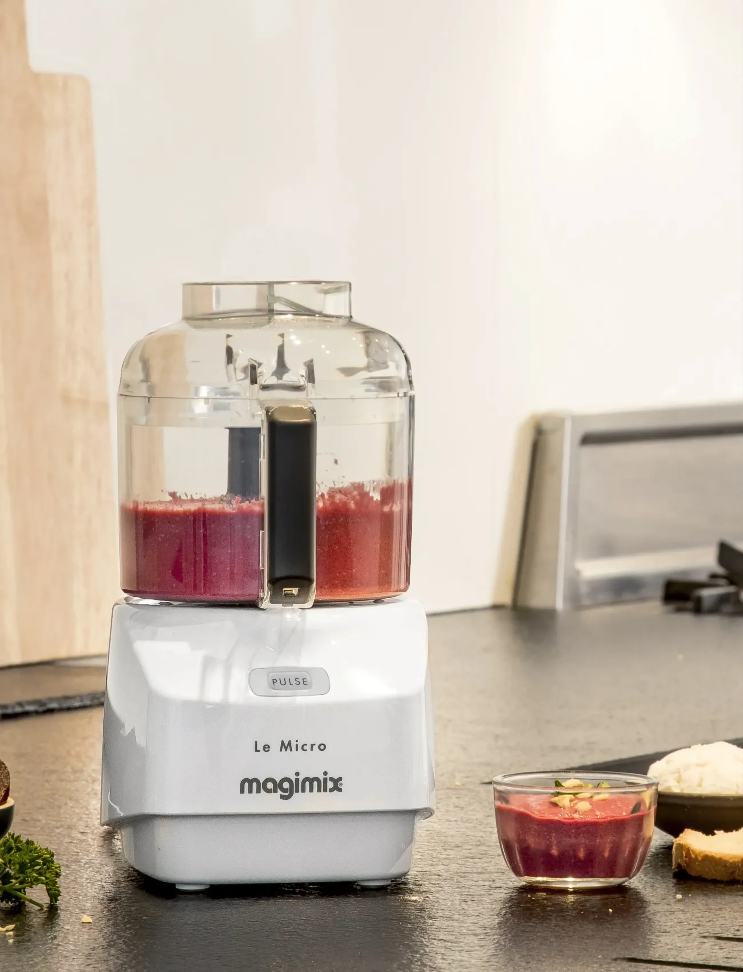 Magimix Minihakker 290 Watt, 0.83 LITER x 17, Kitchen Appliances, Weiß - Food Processors, Homeware