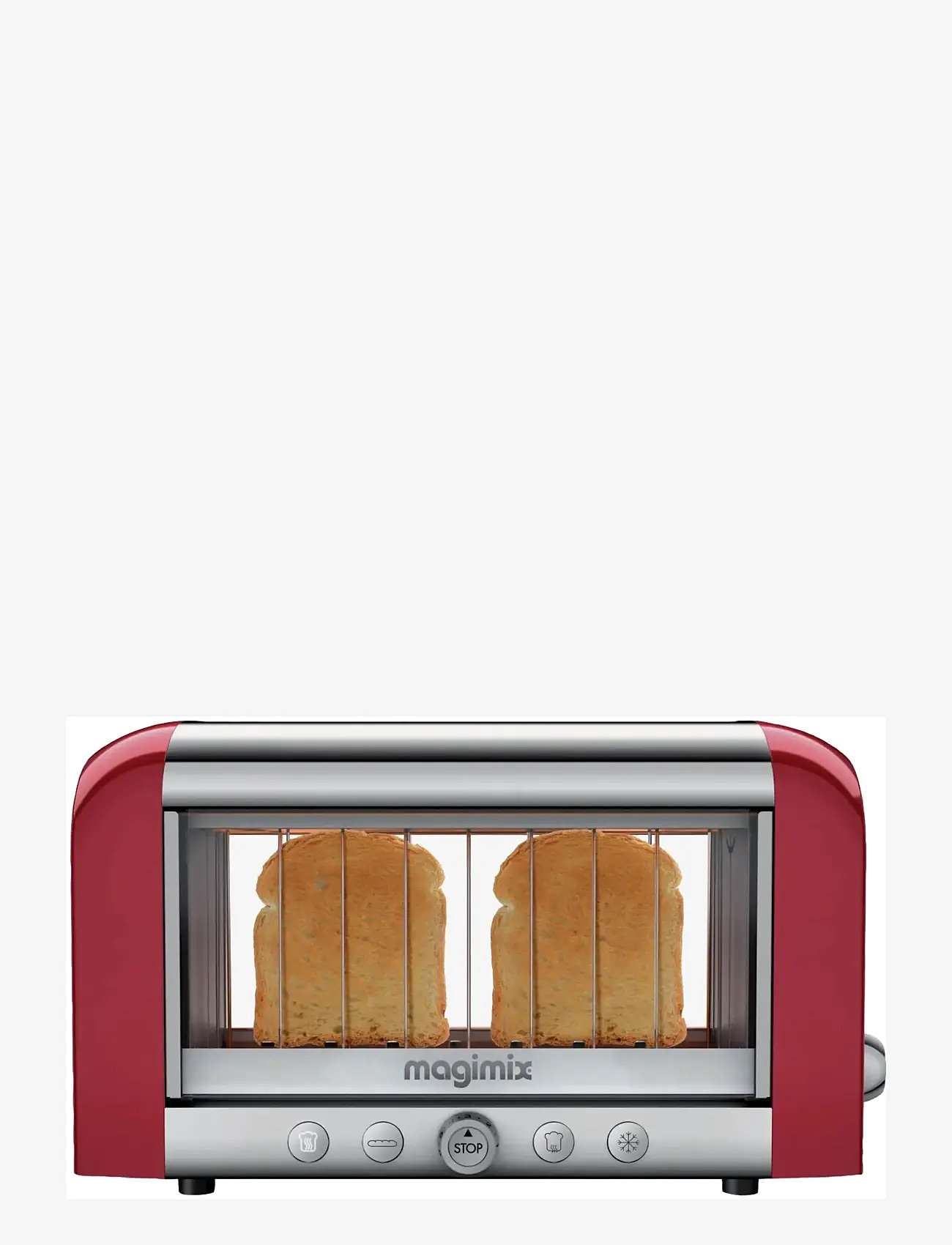 Magimix - 2-slice toaster Vision - rösterid - rÖd - 0