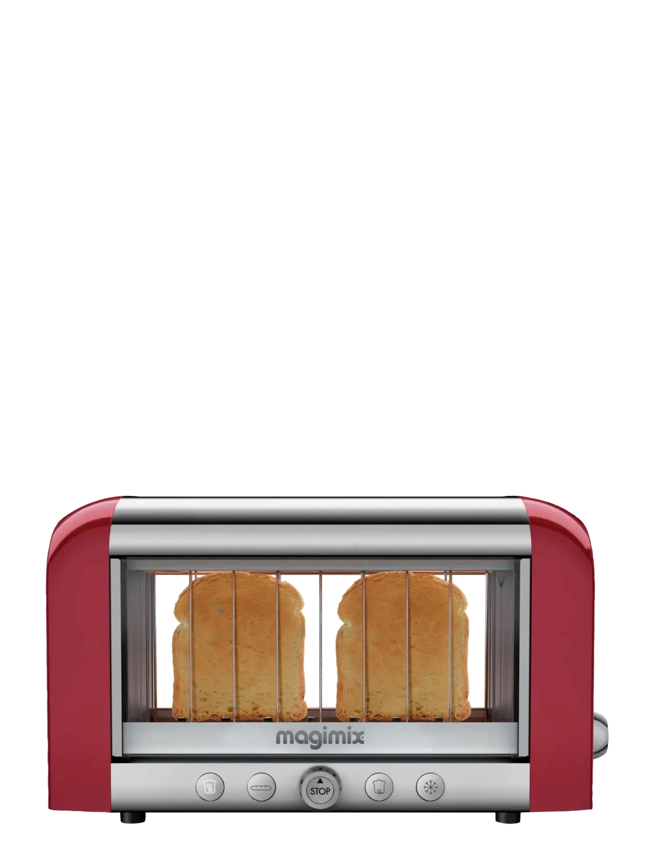 Magimix Brødrister 2-skiver Vision - Magimix - RÖD / red