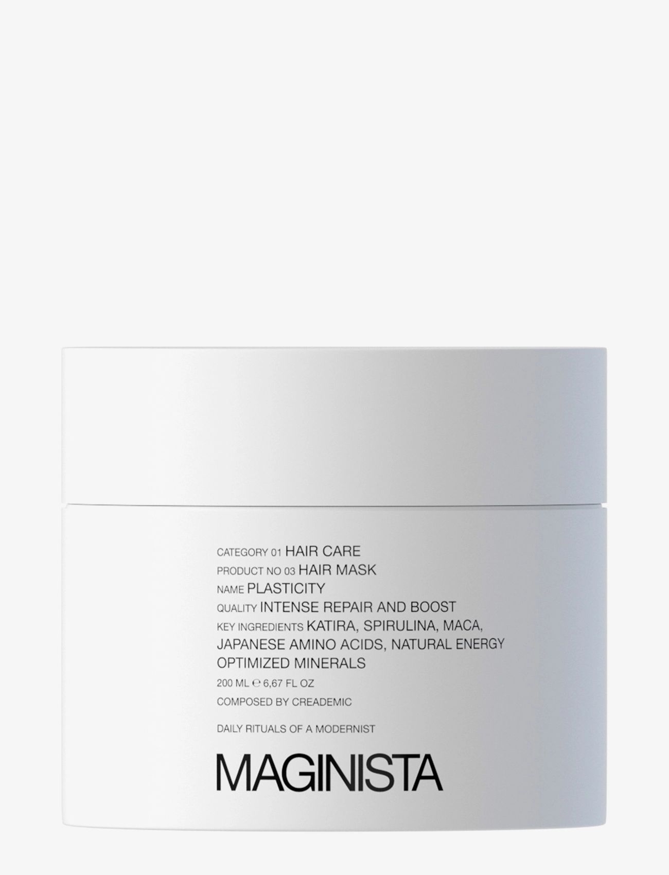 Maginista Hair Mask Plasticity - Hårmasker - CLEAR / undefined