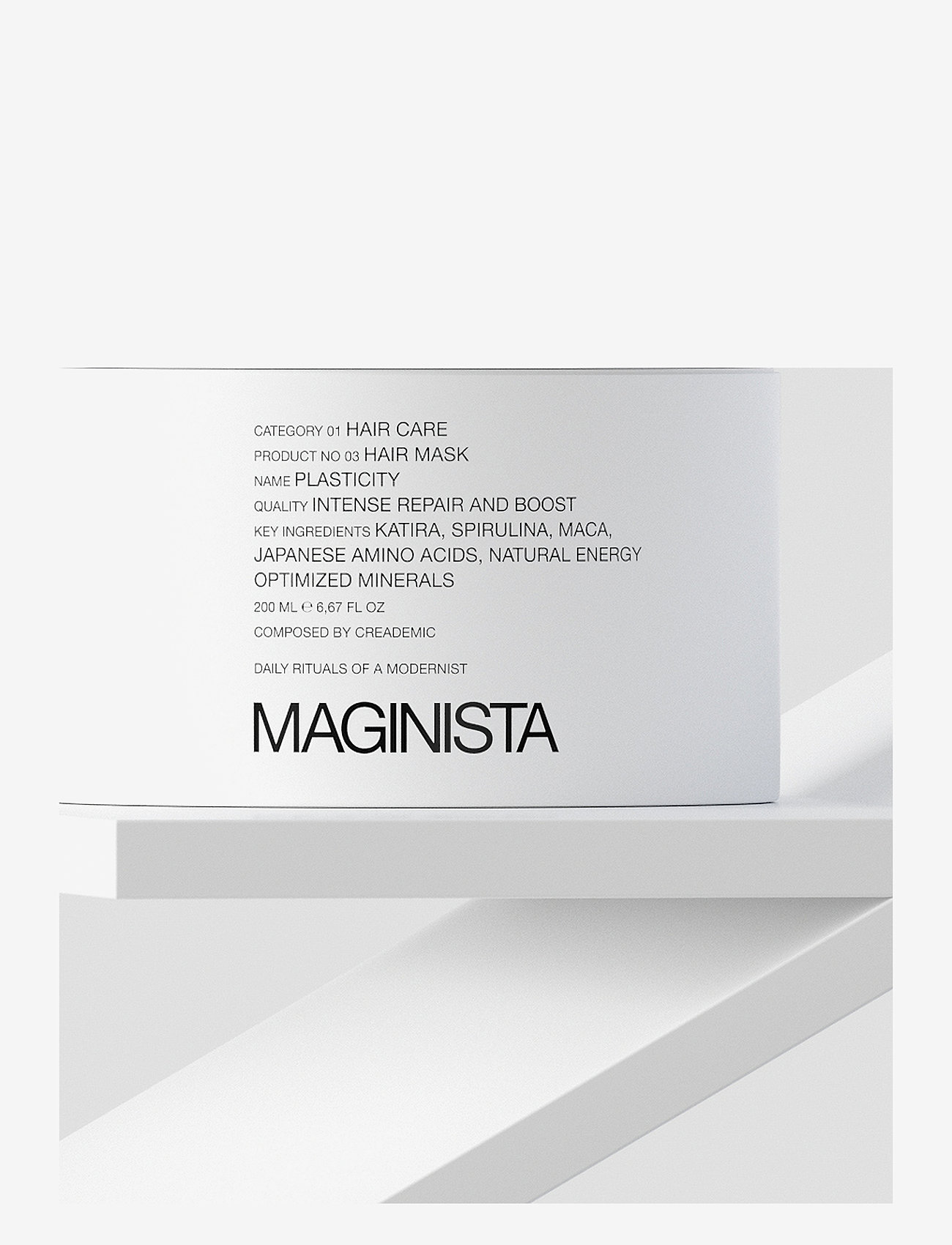 Maginista - Hair Mask Plasticity - hårmasker - clear - 1
