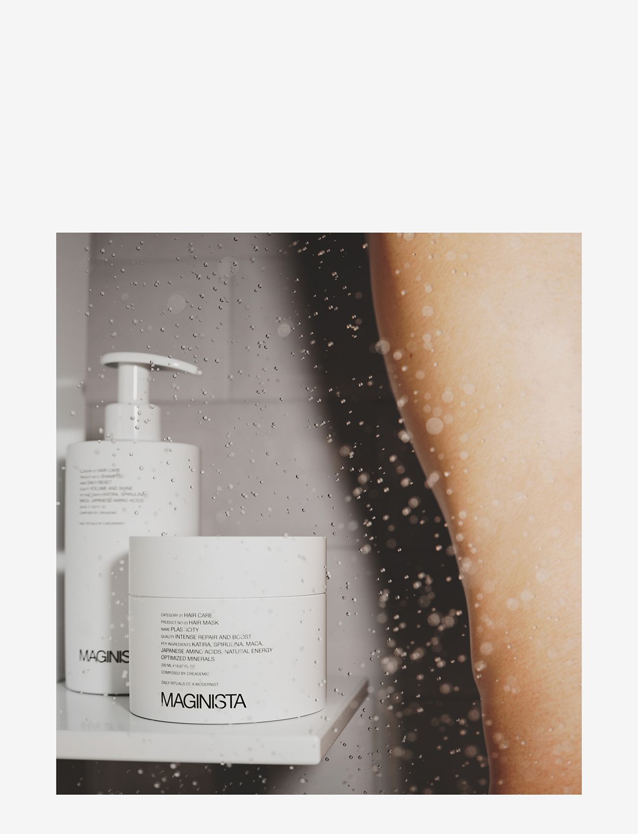 Maginista - Hair Mask Plasticity - hårmasker - clear - 2