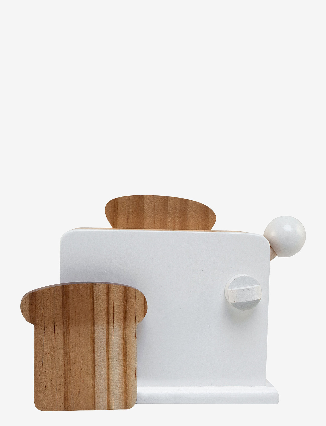 Magni Toys - Toaster, white - leikkikeittiön tarvikkeet - white - 3