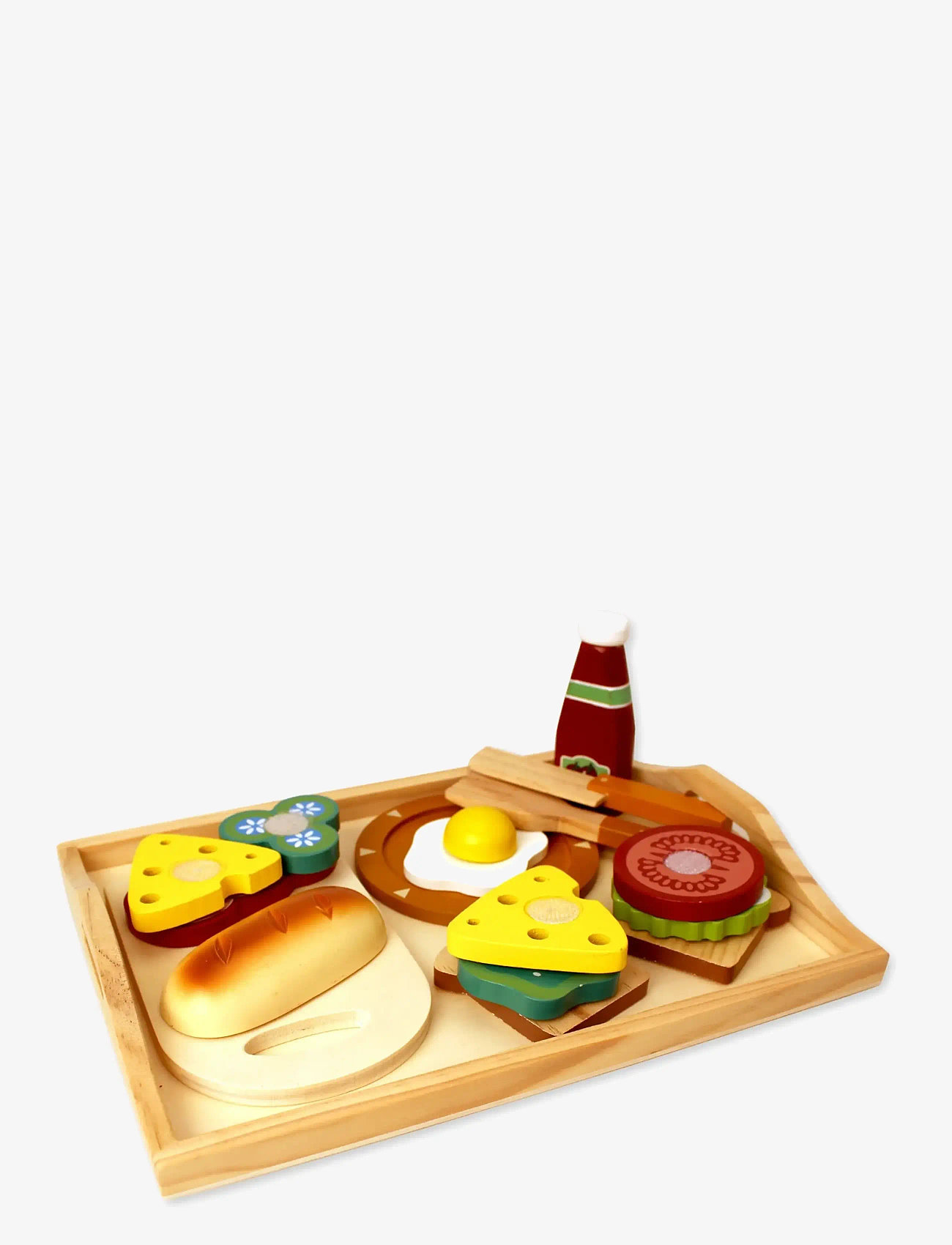 Magni Toys - Breakfast tray with accessories - leikfangamatur og kökur - multi coloured - 1