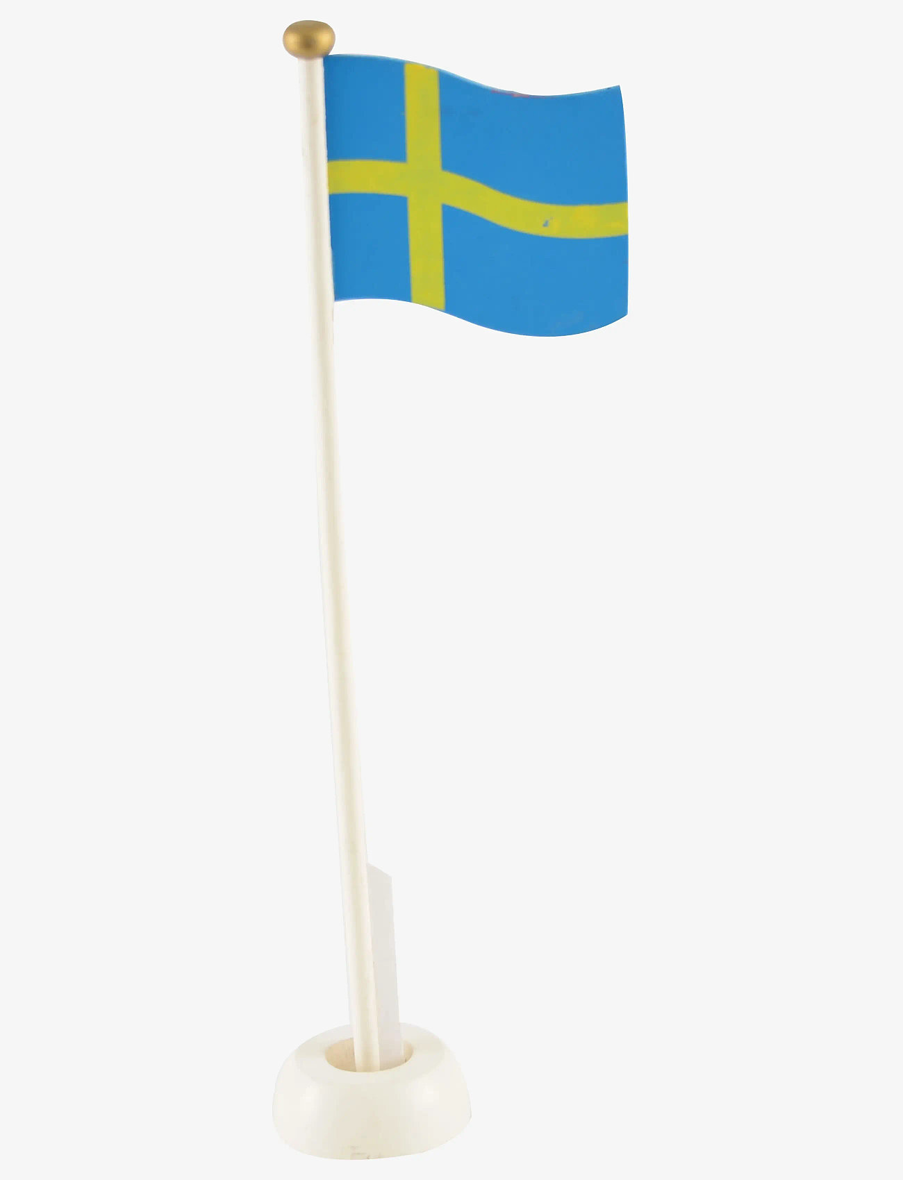 Magni Toys - Wooden flag, Swedish - partívörur - blue/yellow/white - 1