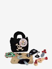Pirate kit in a bag with 8 pcs., wood - MULTI COLOURED