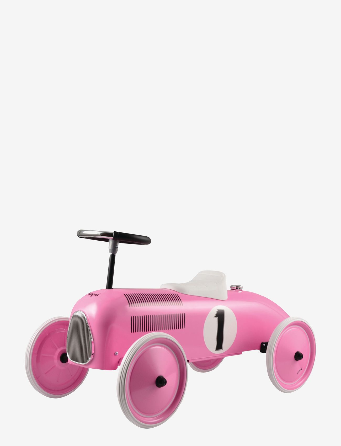 Magni Toys - Ride-on Pink, Classic Racer - bursdagsgaver - pink - 0