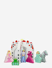 Magni Toys - Castle with 6 characters - laveste priser - multi coloured - 0