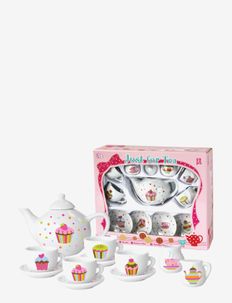 Tea set "Cupcake" in porcelain, 12 pcs., Magni Toys