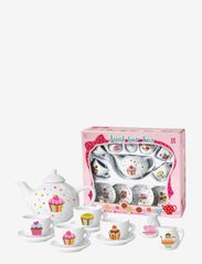Magni Toys - Tea set "Cupcake" in porcelain, 12 pcs. - kaffesæt & tesæt - multi coloured - 0